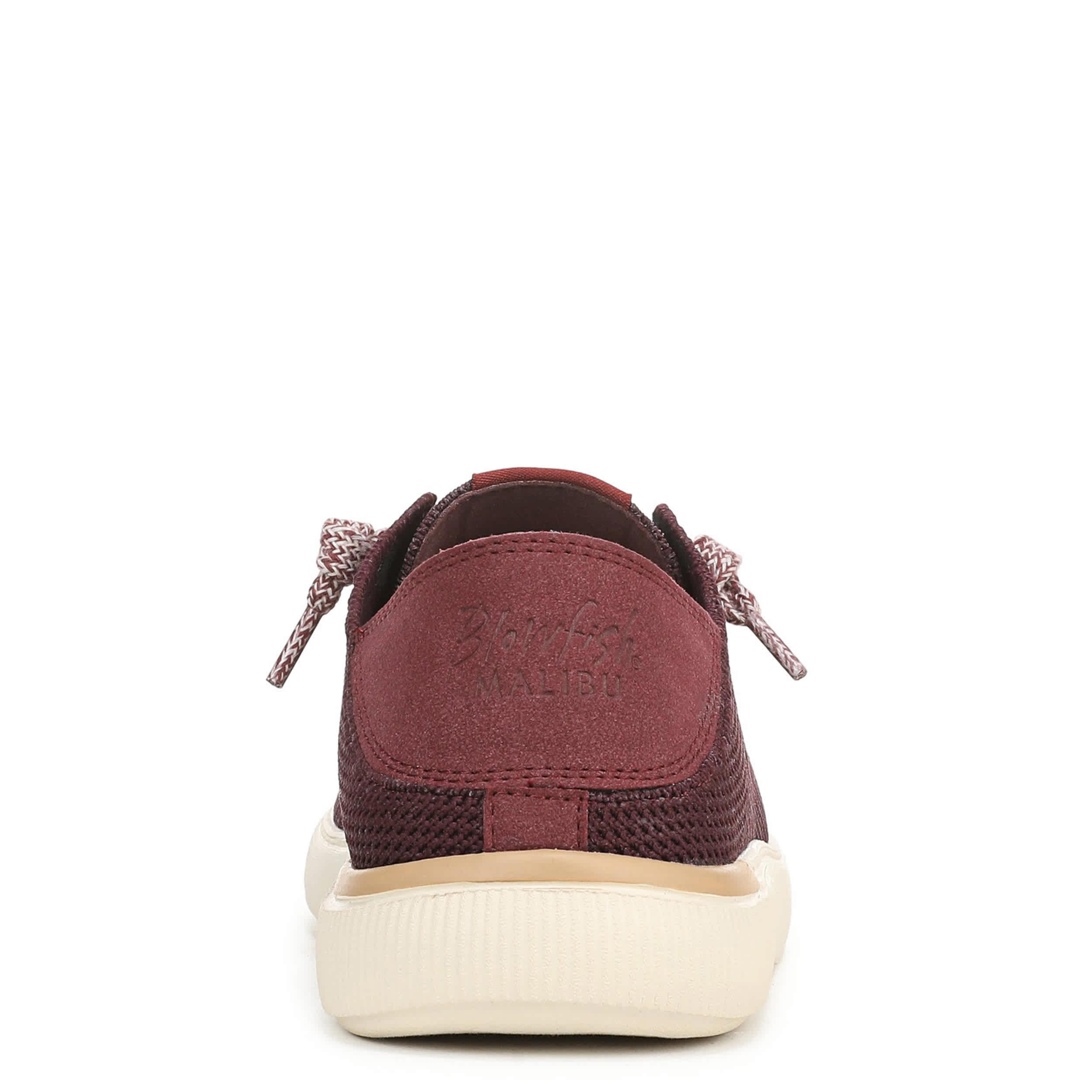 BLOWFISH MALIBU-WOMENS OVERBOARD SNEAKER-BURGUNDY & 