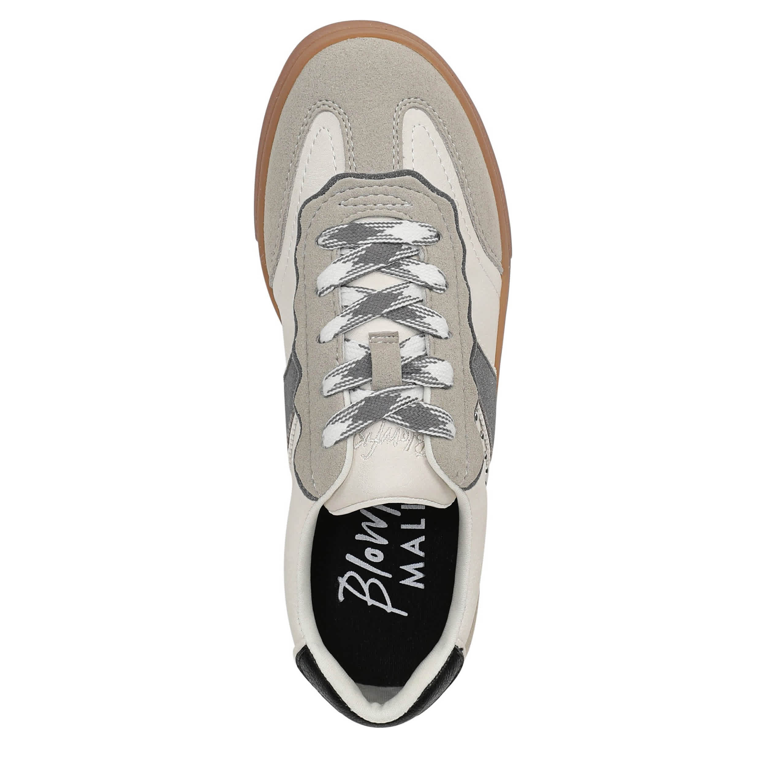 BLOWFISH MALIBU-WOMENS TASTIC 2 SNEAKER-WHITE & MULTICOLOR