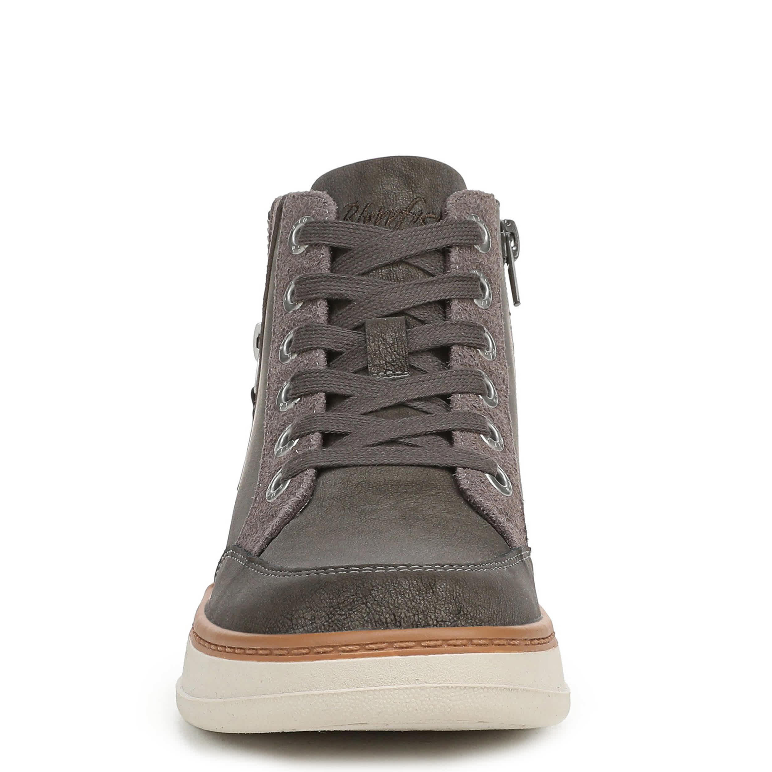 BLOWFISH MALIBU-WOMENS CAMDEN 2 SNEAKER-DARK GREY & 
