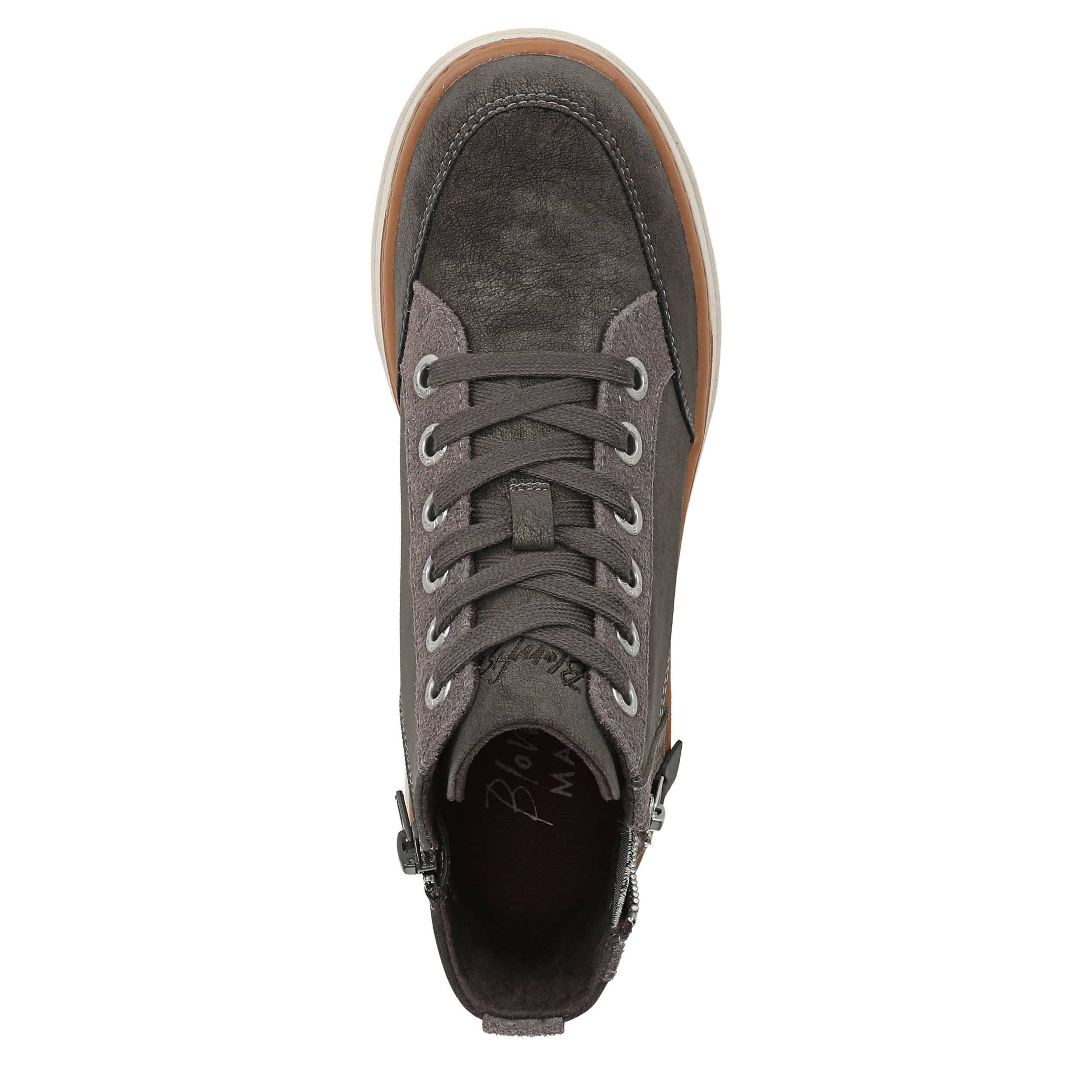BLOWFISH MALIBU-WOMENS CAMDEN 2 SNEAKER-DARK GREY & 