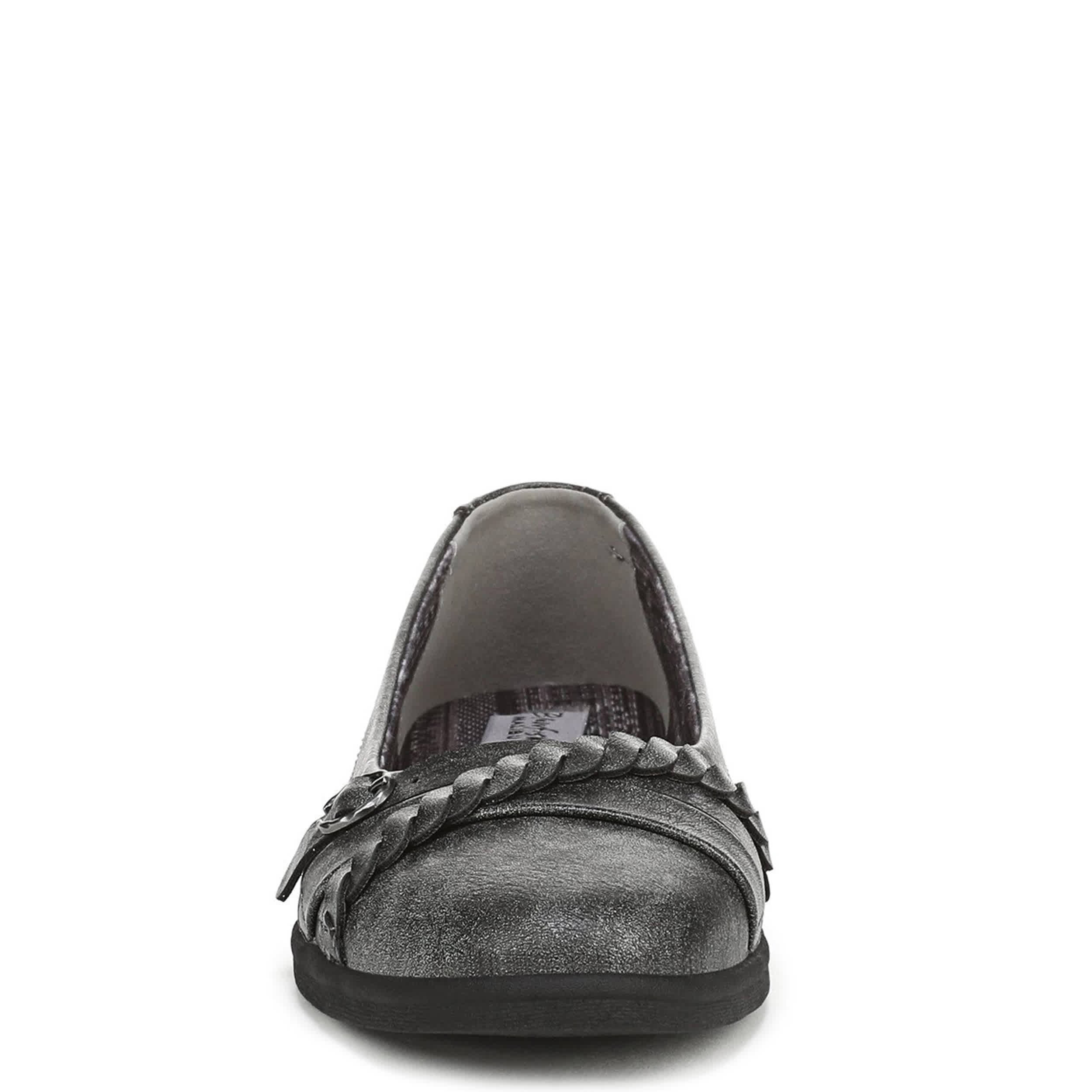 BLOWFISH MALIBU-WOMENS PARTISAN FLAT-DARK GREY & 