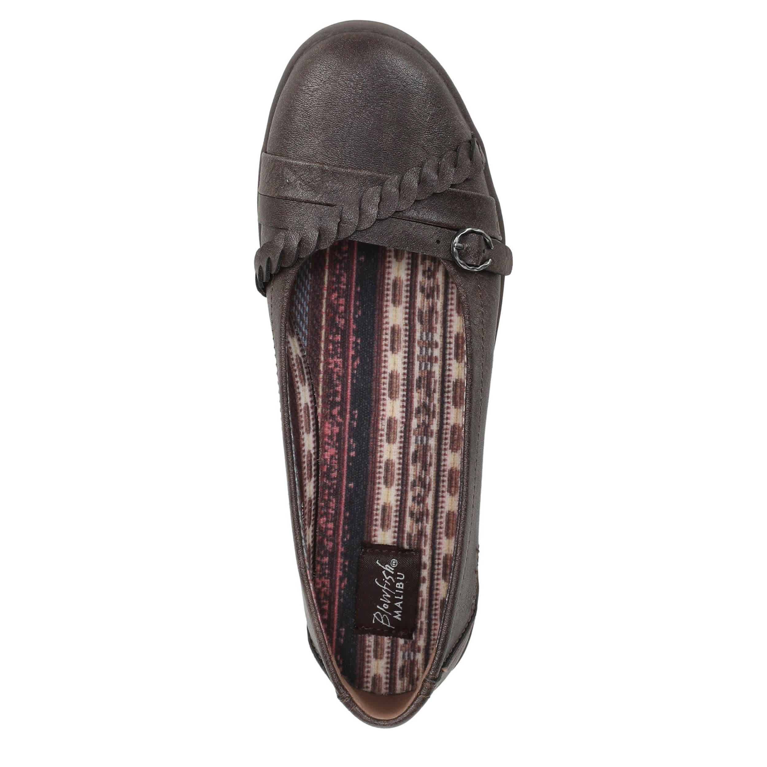 BLOWFISH MALIBU-WOMENS PARTISAN FLAT-BROWN & 