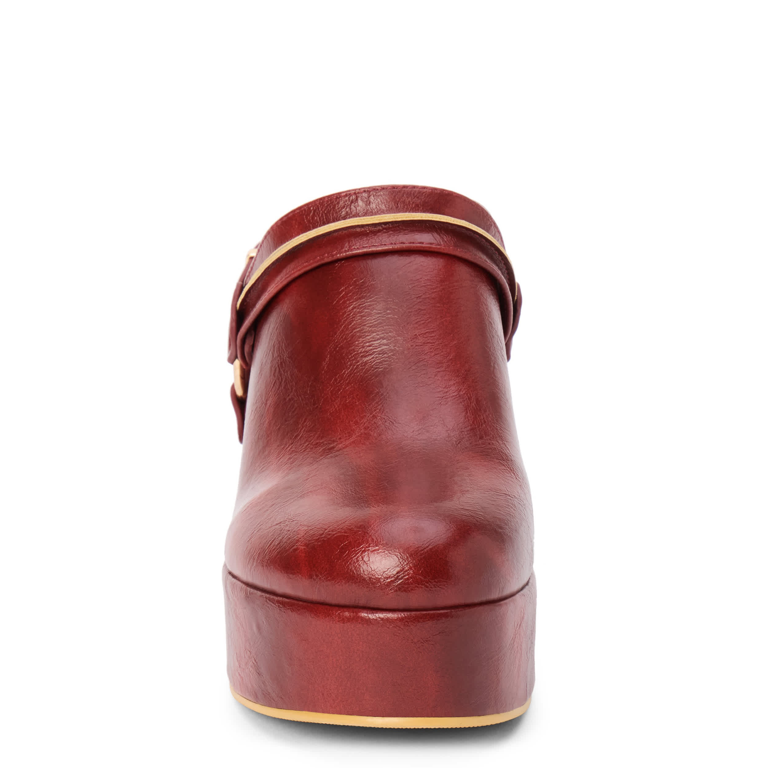 BEACH-WOMENS SAWYER PLATFORM CLOG-RUST & 