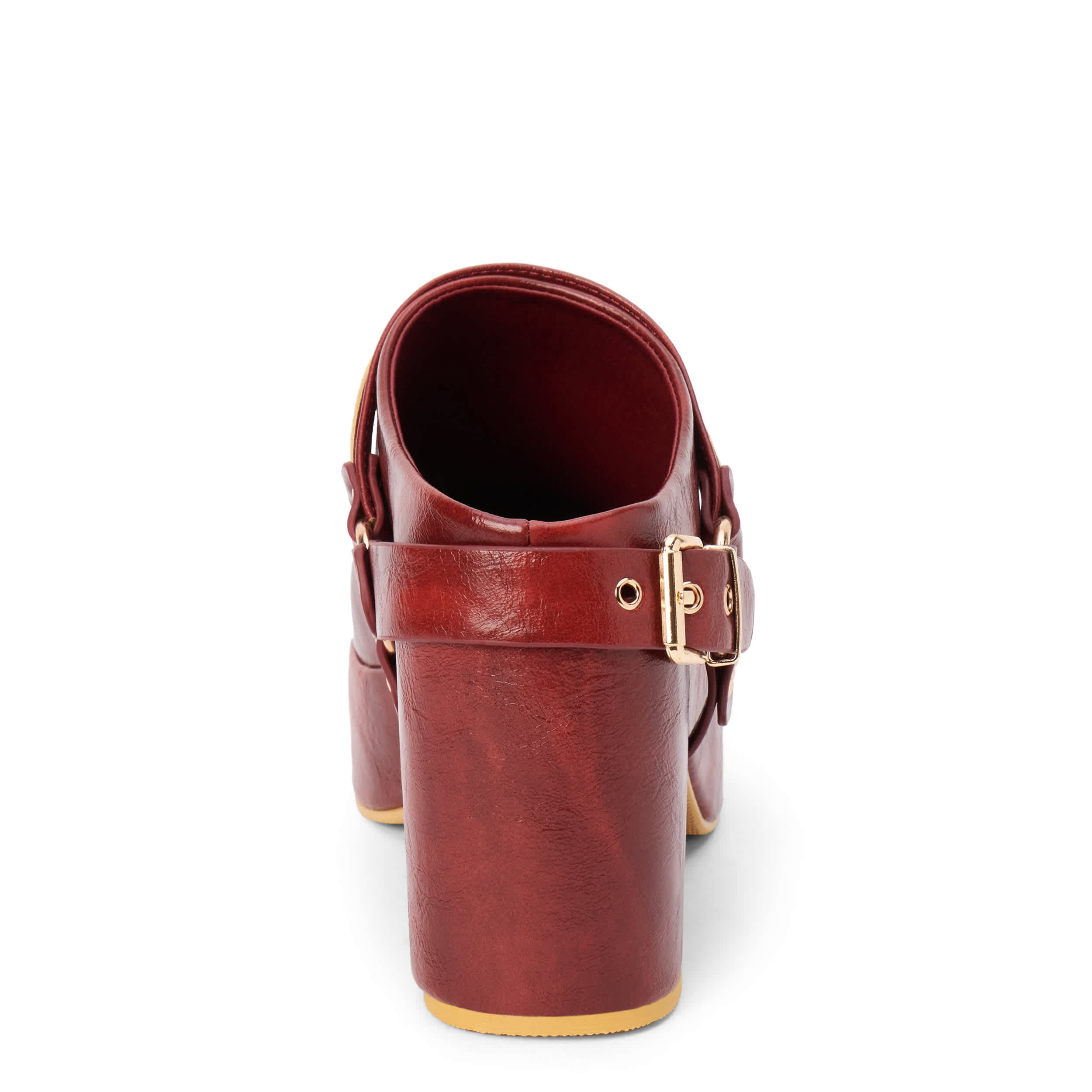 BEACH-WOMENS SAWYER PLATFORM CLOG-RUST & 
