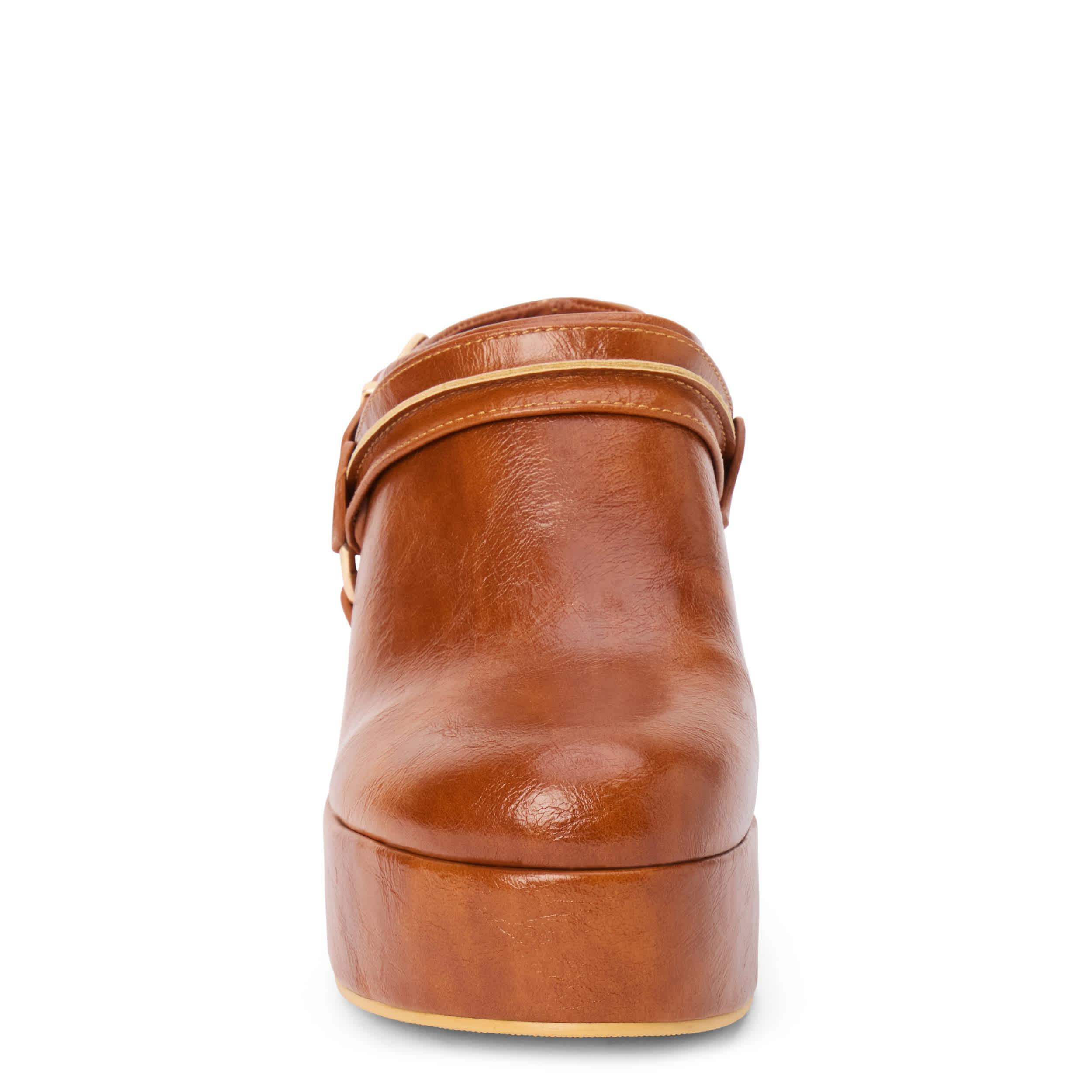 BEACH-WOMENS SAWYER PLATFORM CLOG-COGNAC & 
