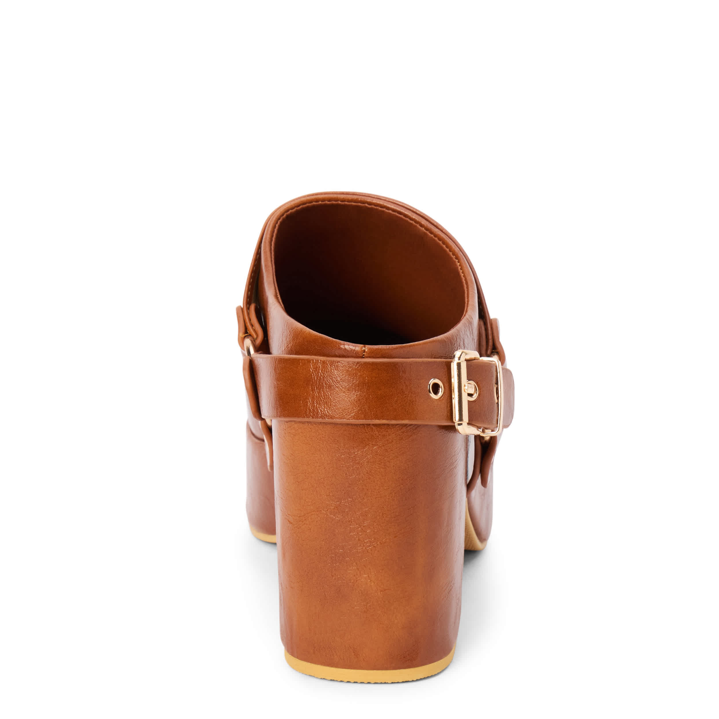 BEACH-WOMENS SAWYER PLATFORM CLOG-COGNAC & 