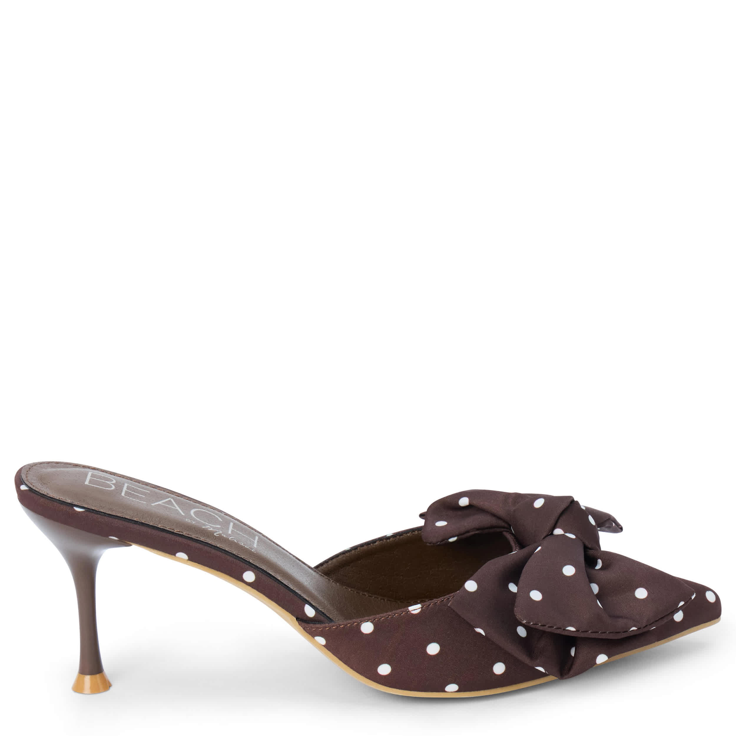 BEACH-WOMENS GOLDIE PUMP-BROWN & 