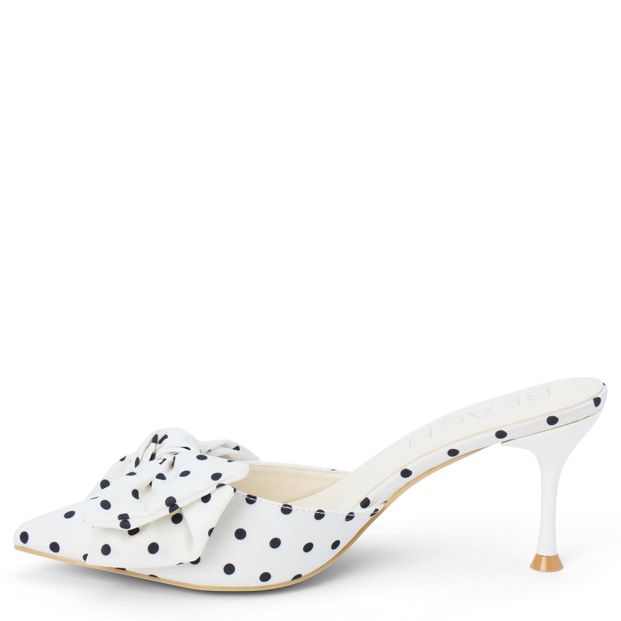 BEACH-WOMENS GOLDIE PUMP-WHITE & 