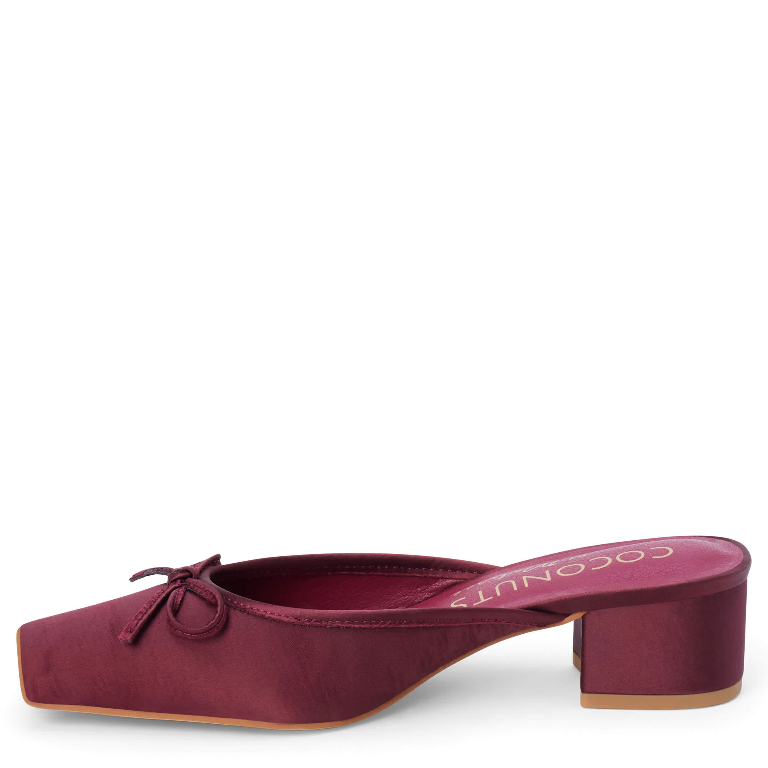 COCONUTS-WOMENS GENEVA CLOG-DARK RED & 