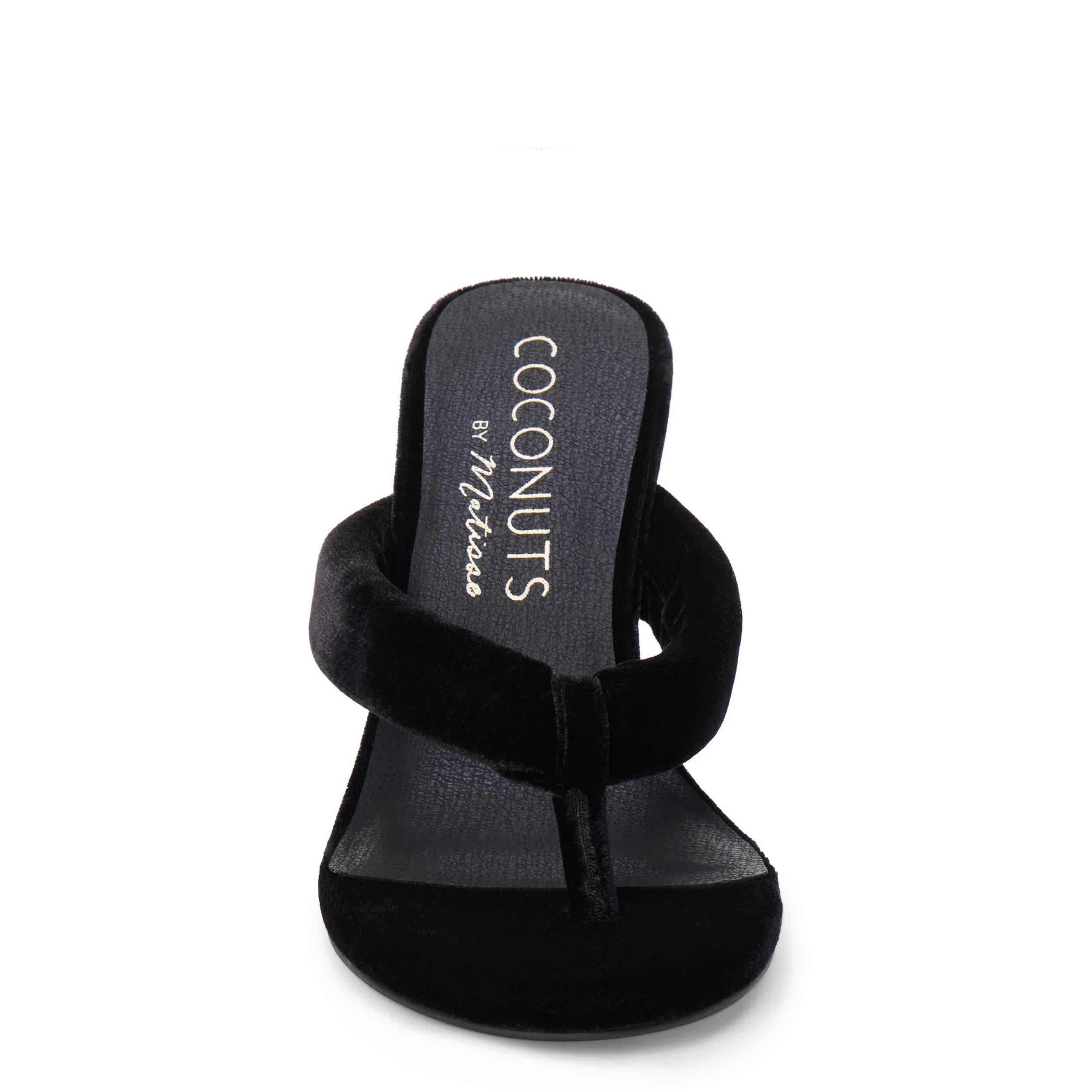 COCONUTS-WOMENS CALVIN SANDAL-BLACK & 