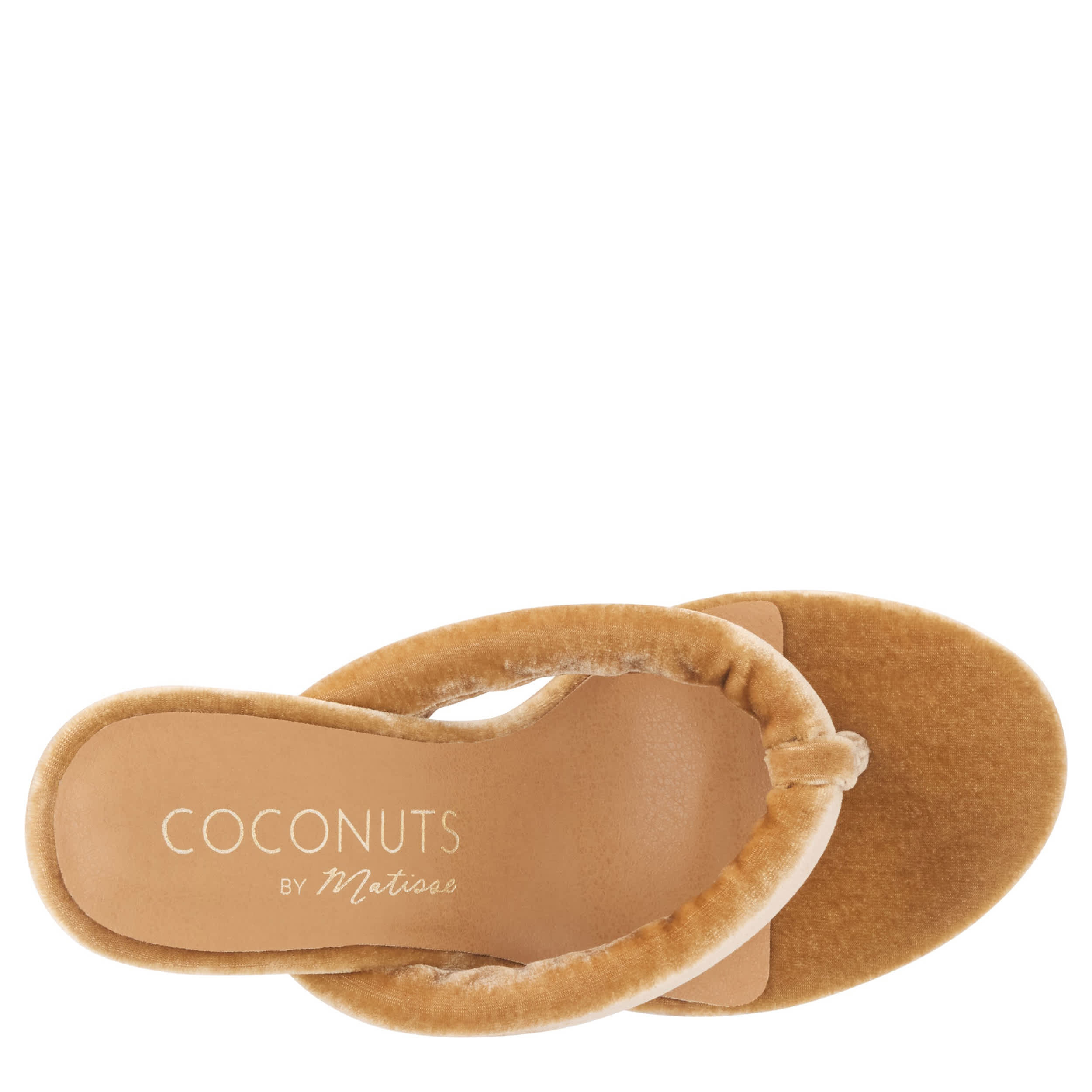 COCONUTS-WOMENS CALVIN SANDAL-COGNAC & 
