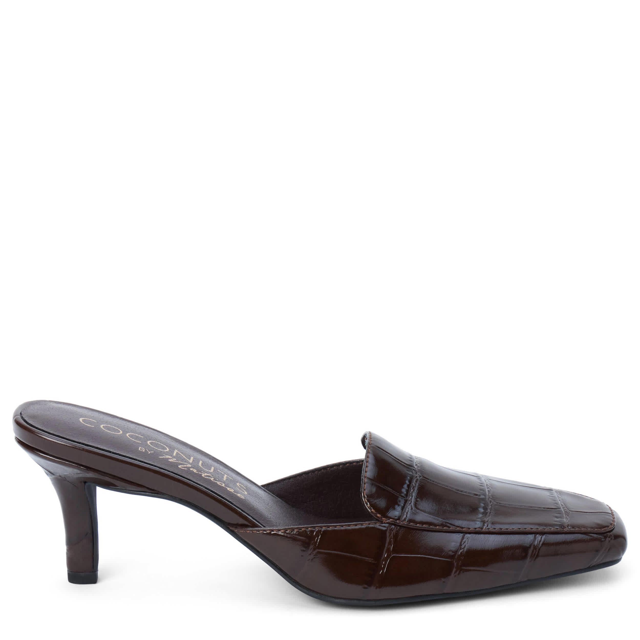 COCONUTS-WOMENS DAVEY PUMP-ESPRESSO & 