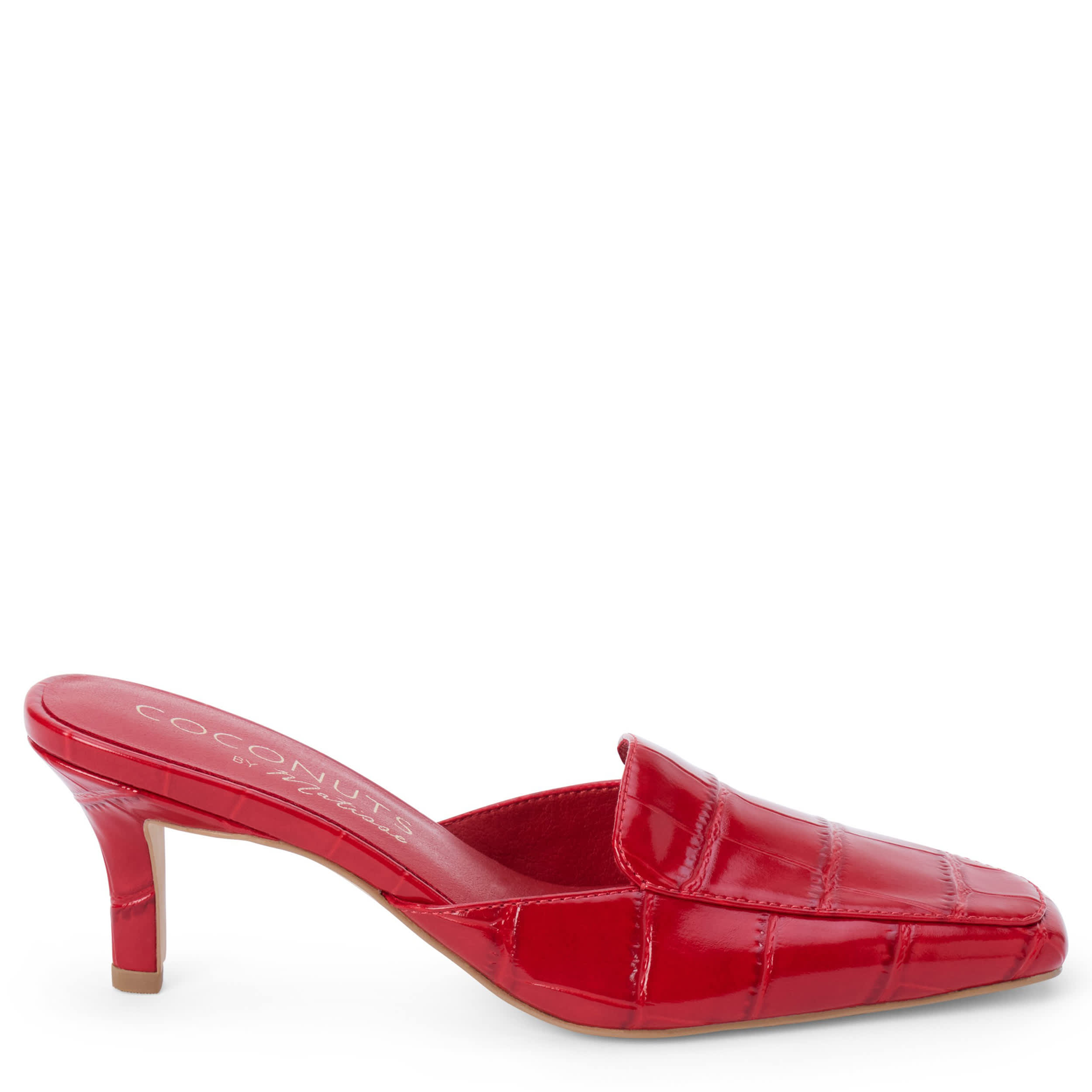 COCONUTS-WOMENS DAVEY PUMP-RED & 