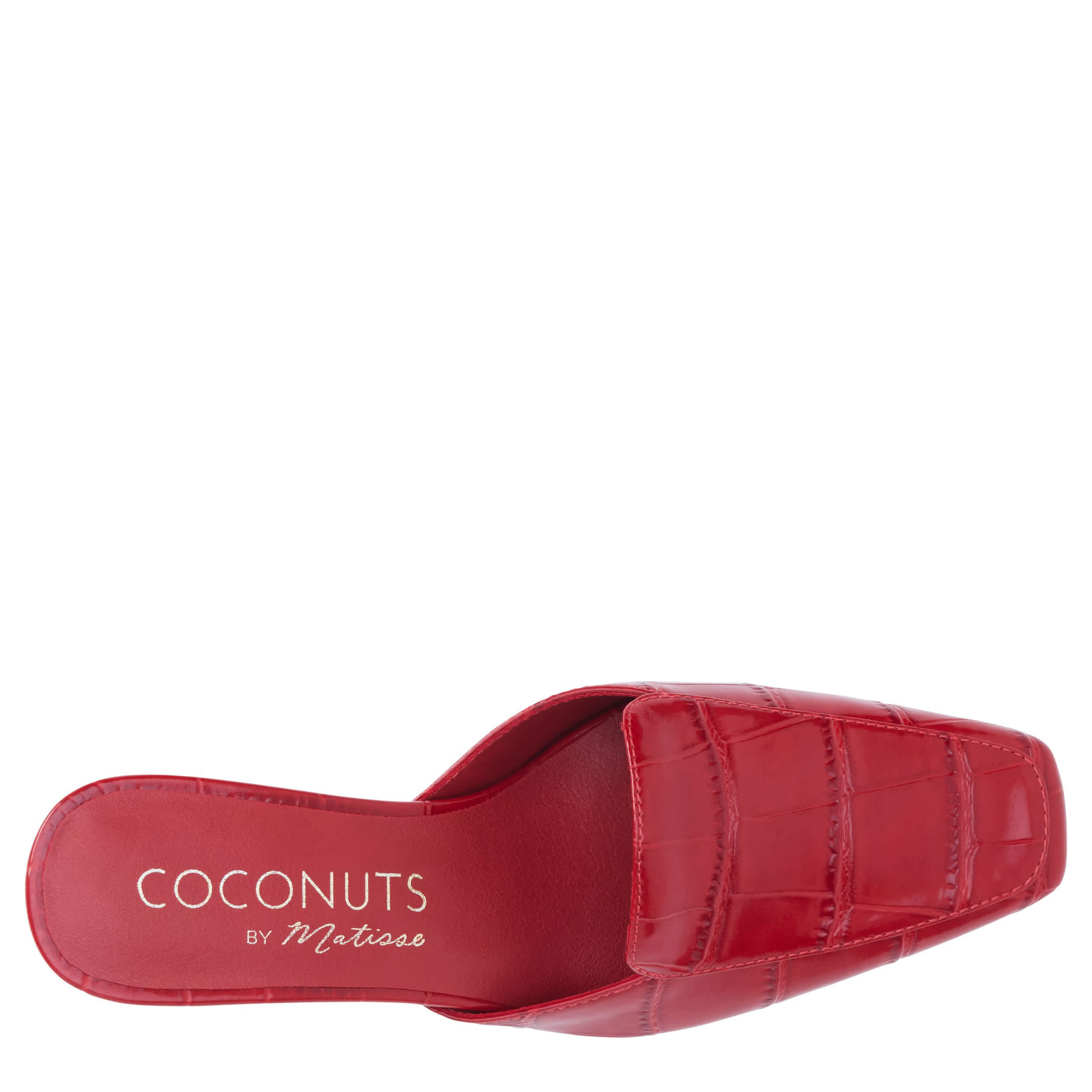 COCONUTS-WOMENS DAVEY PUMP-RED & 