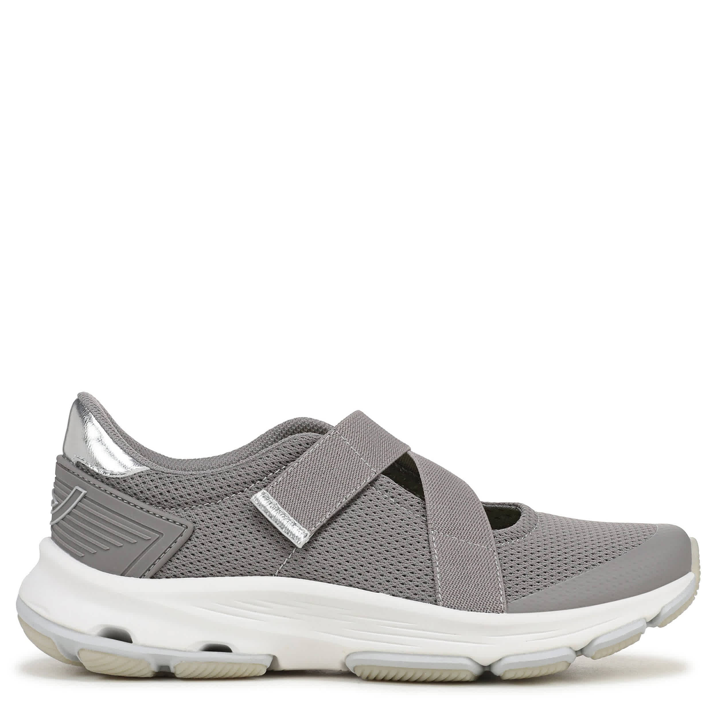 RYKA-WOMENS DEVOTION MARY JANE SLIP ON SNEAKER-GREY & 