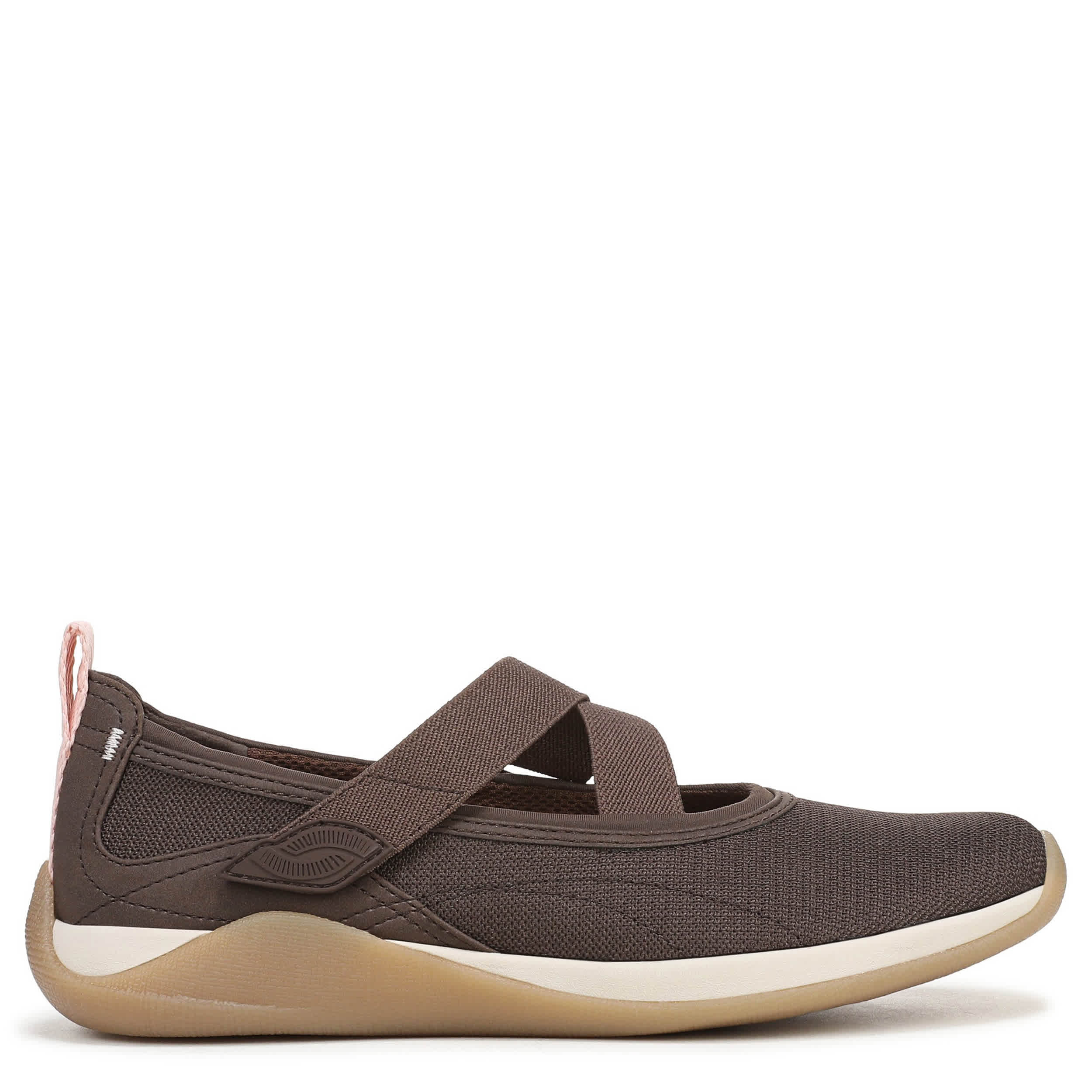RYKA-WOMENS ERA MARY JANE SLIP ON SNEAKER-DARK BROWN & 