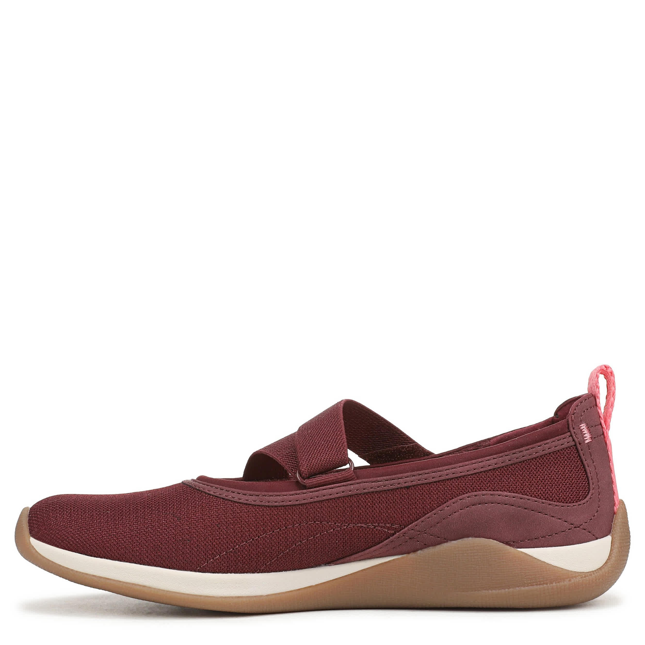 RYKA-WOMENS ERA MARY JANE SLIP ON SNEAKER-DARK RED & 