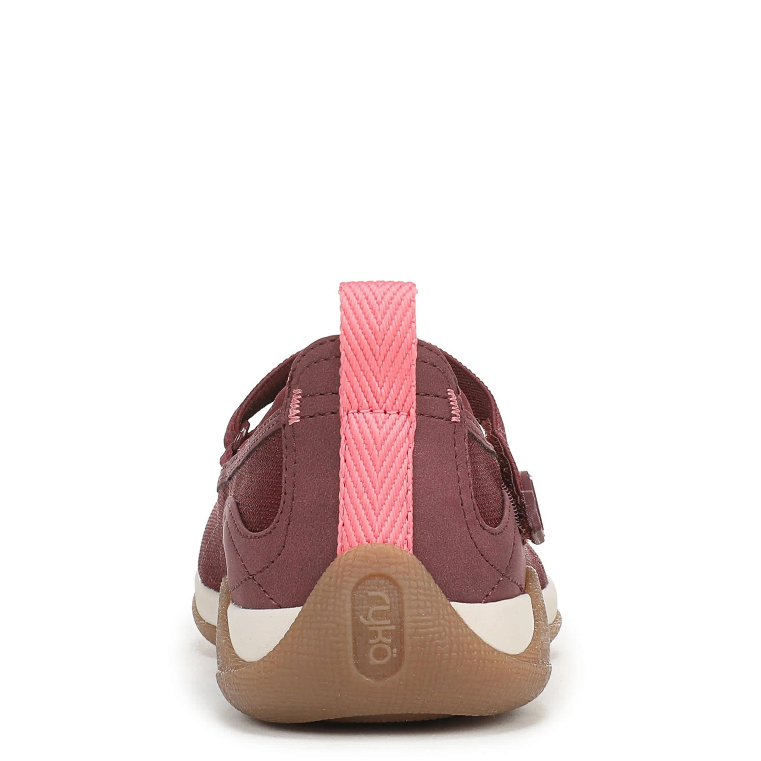 RYKA-WOMENS ERA MARY JANE SLIP ON SNEAKER-DARK RED & 