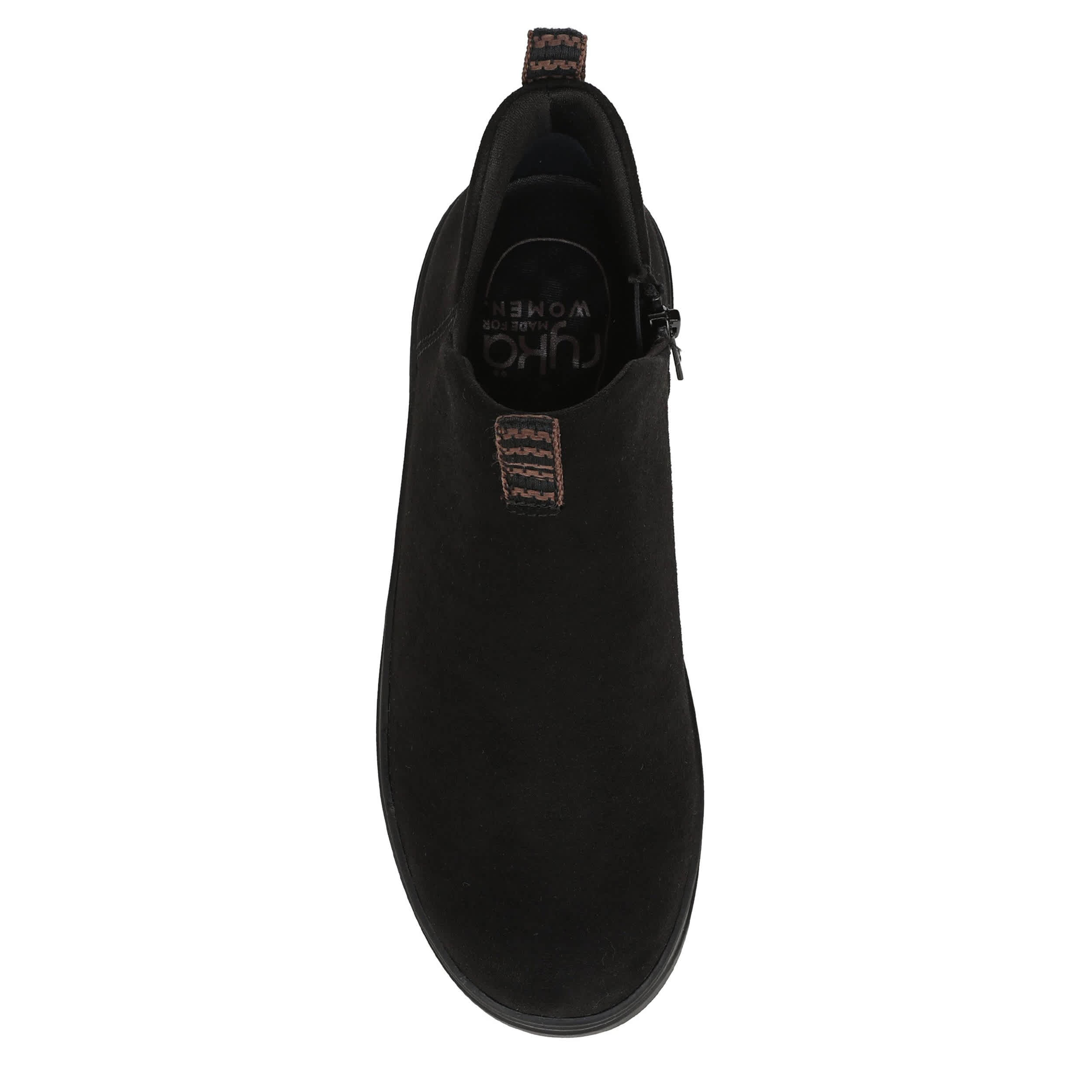 RYKA-WOMENS VIVIE SLIP ON SNEAKER-BLACK & 