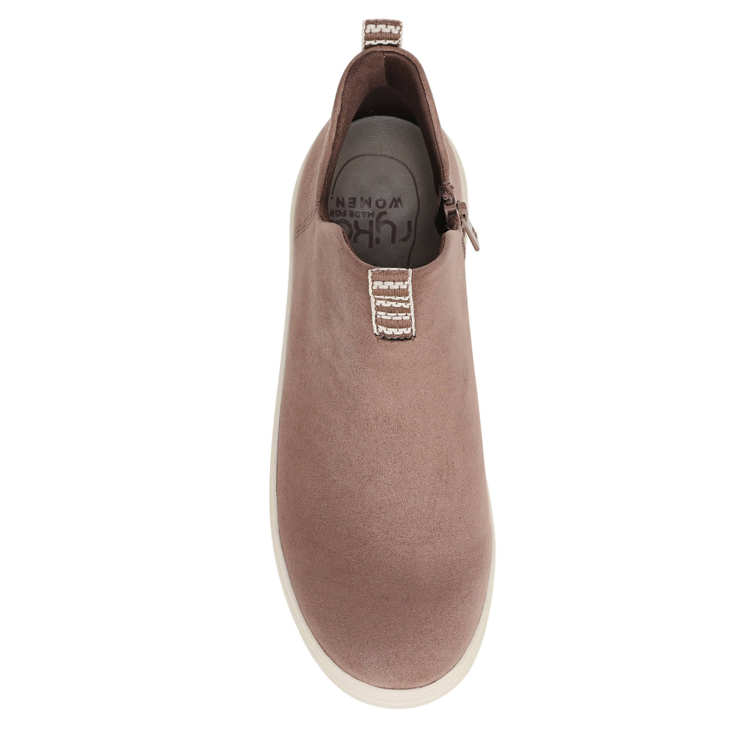 RYKA-WOMENS VIVIE SLIP ON SNEAKER-WHEAT & 