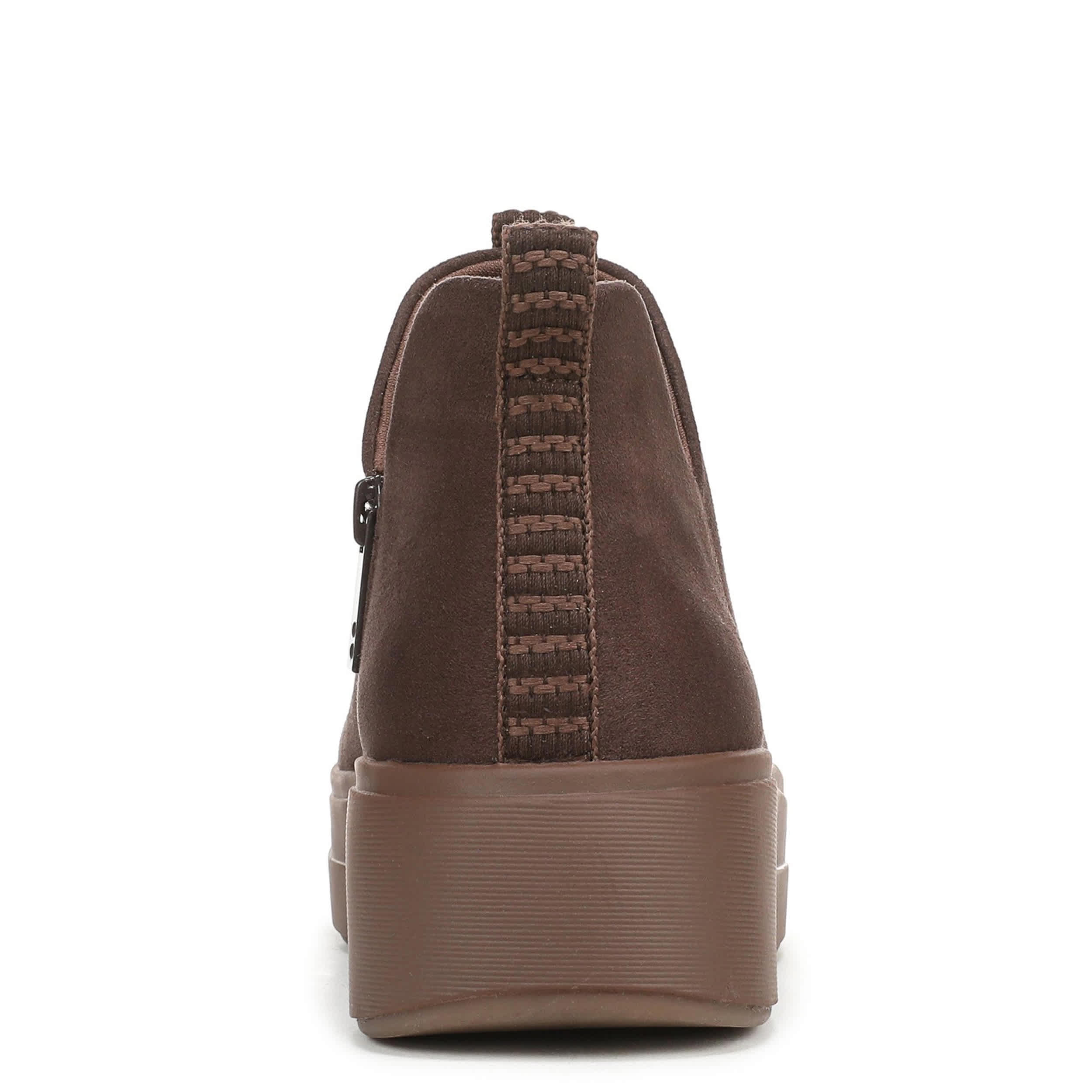 RYKA-WOMENS VIVIE SLIP ON SNEAKER-DARK BROWN & 