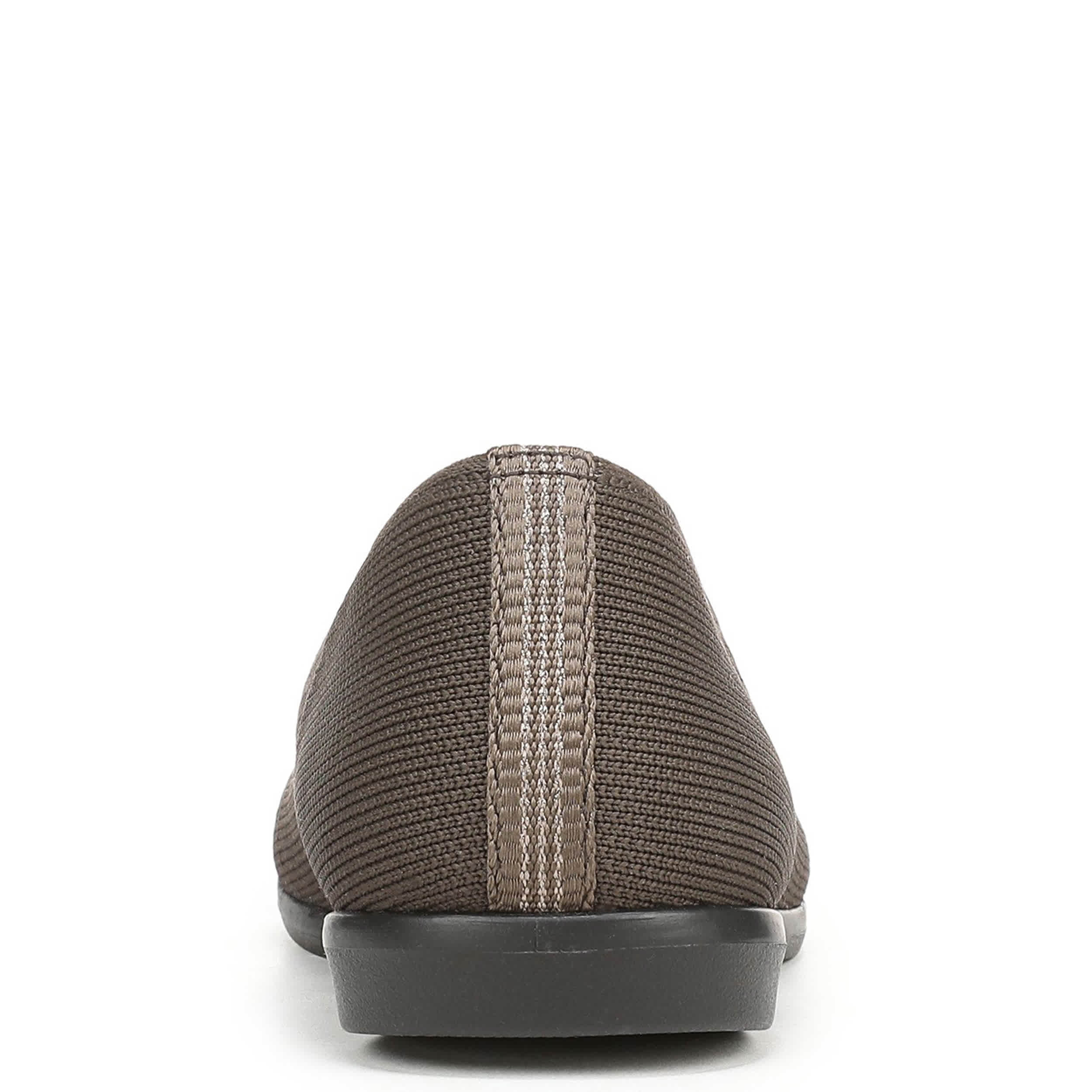 LIFESTRIDE-WOMENS KANDI FLAT-DARK BROWN & BROWN