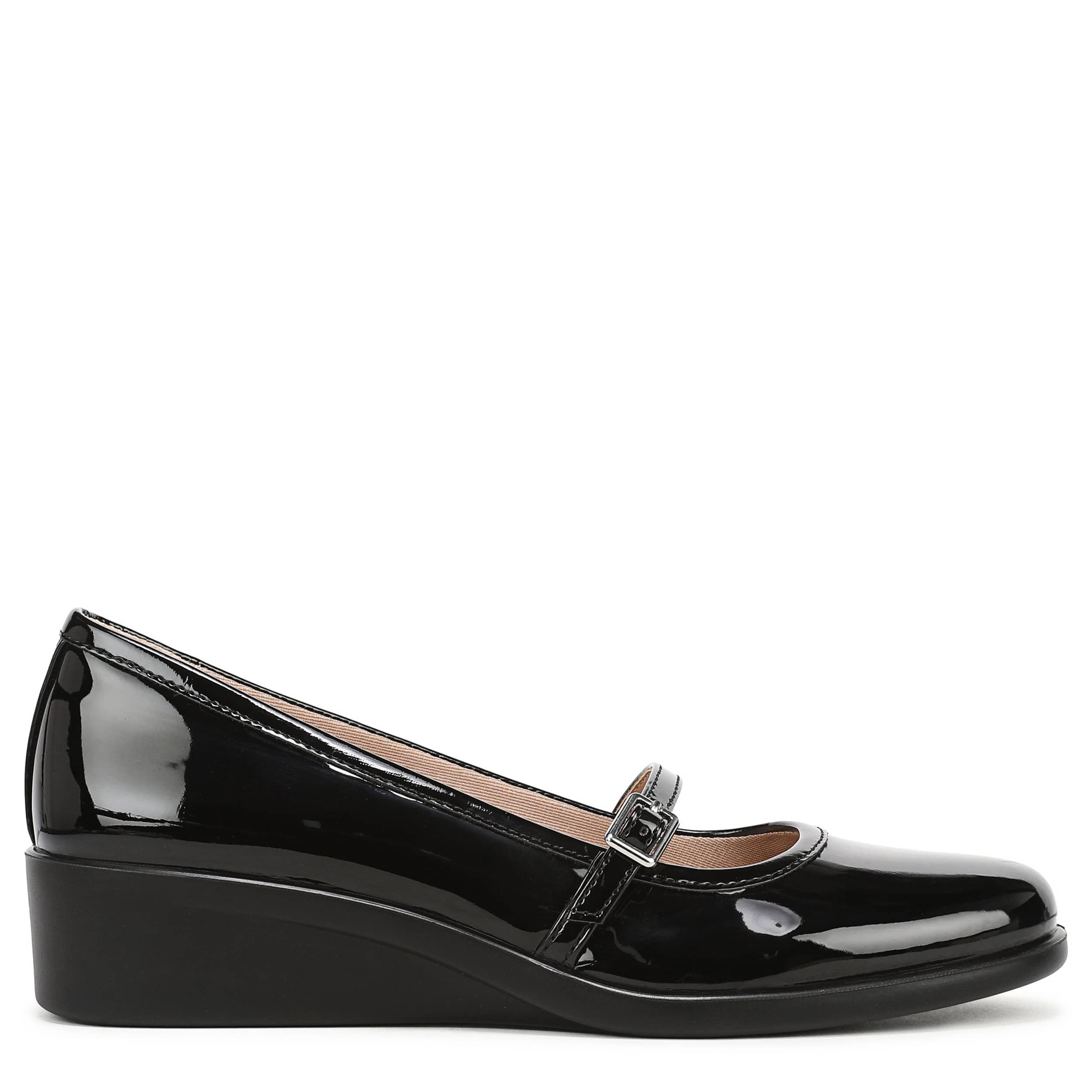 LIFESTRIDE-WOMENS JOLENE WEDGE-BLACK & 