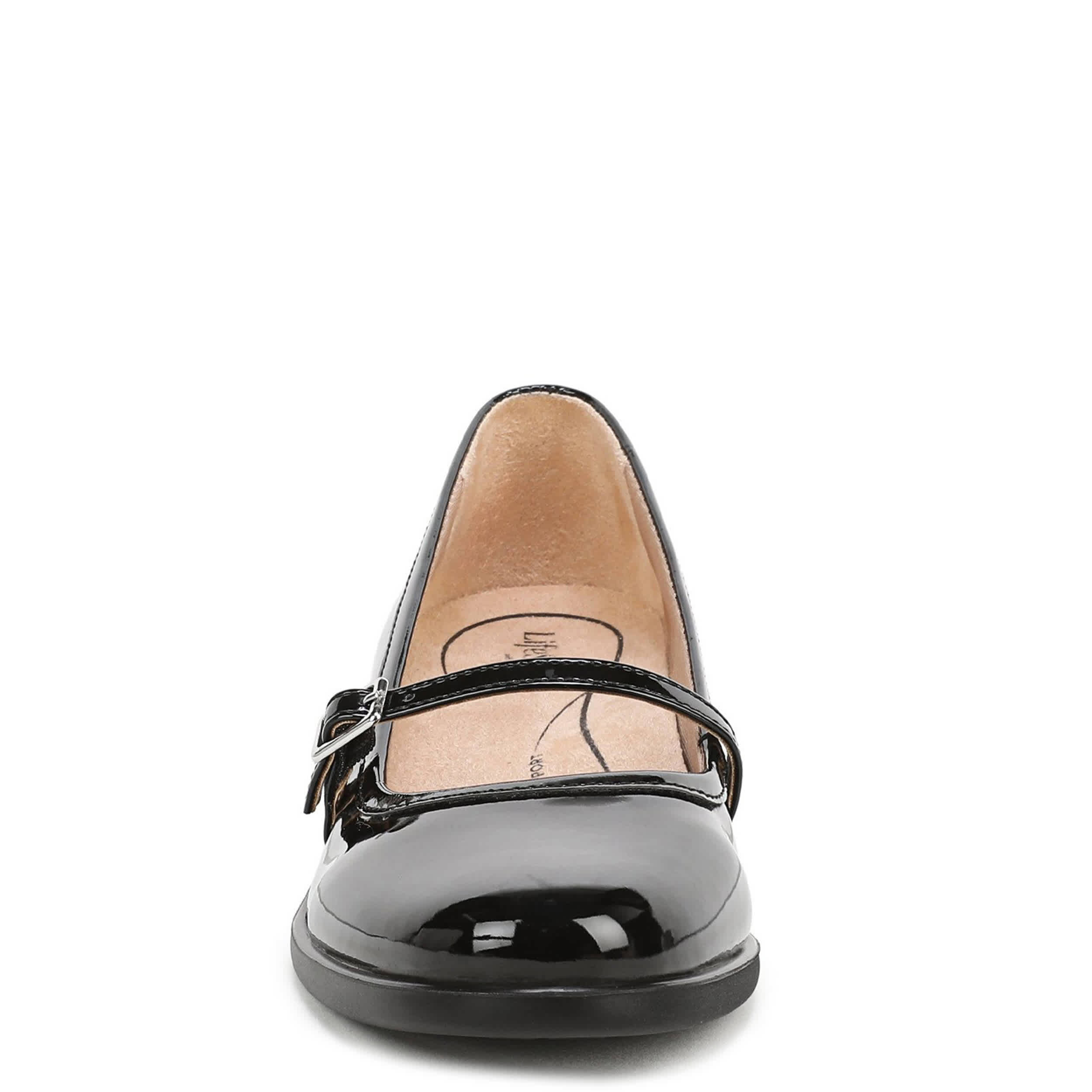 LIFESTRIDE-WOMENS JOLENE WEDGE-BLACK & 