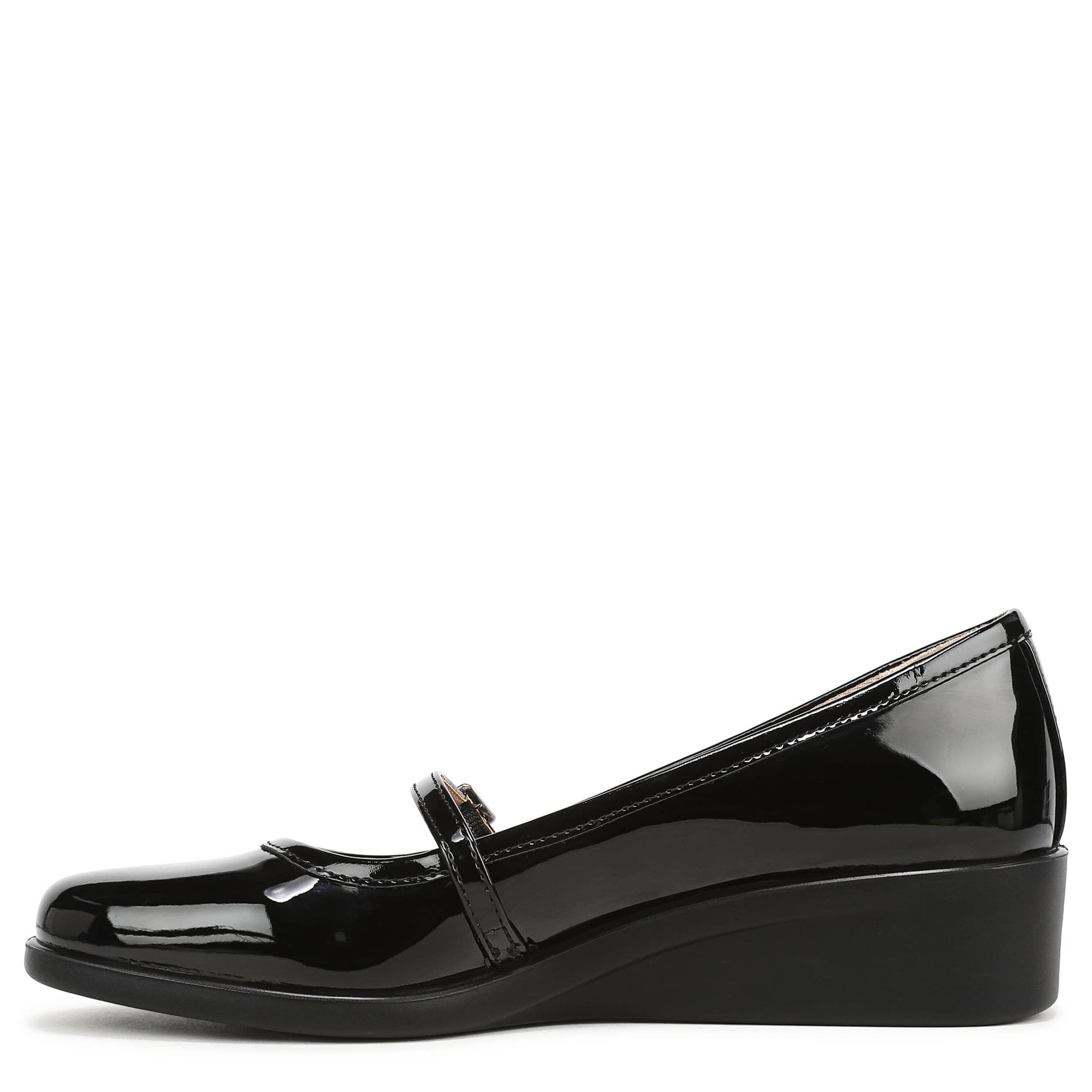 LIFESTRIDE-WOMENS JOLENE WEDGE-BLACK & 