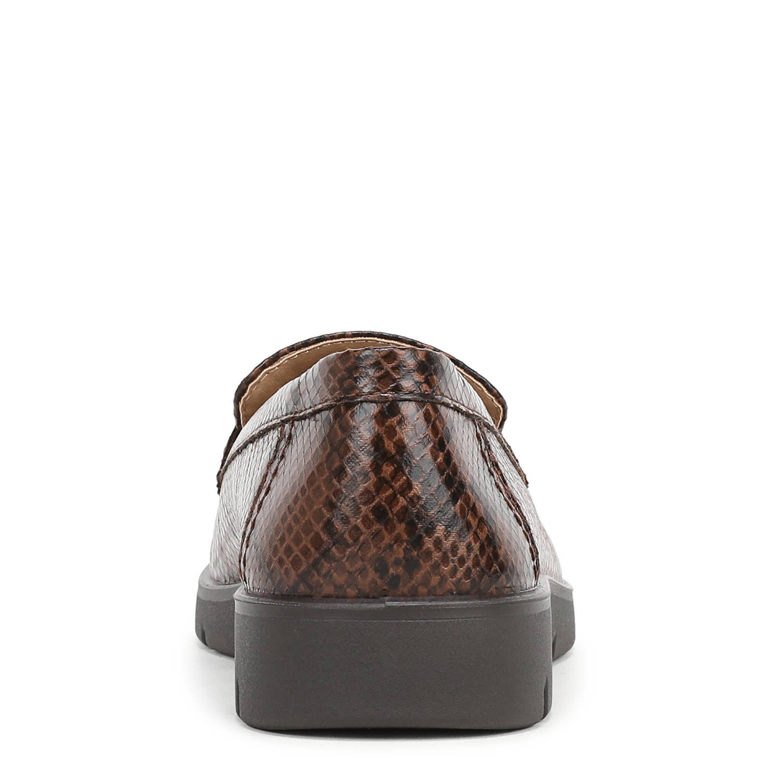LIFESTRIDE-WOMENS VERONICA 2 LOAFER-DARK BROWN & SNAKE