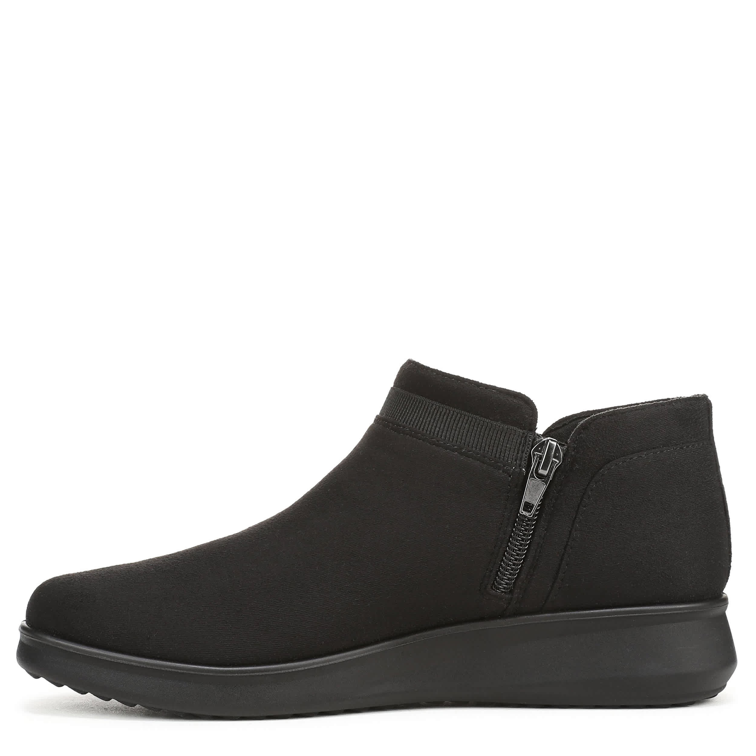 LIFESTRIDE-WOMENS FLYNN BOOTIE-BLACK & 
