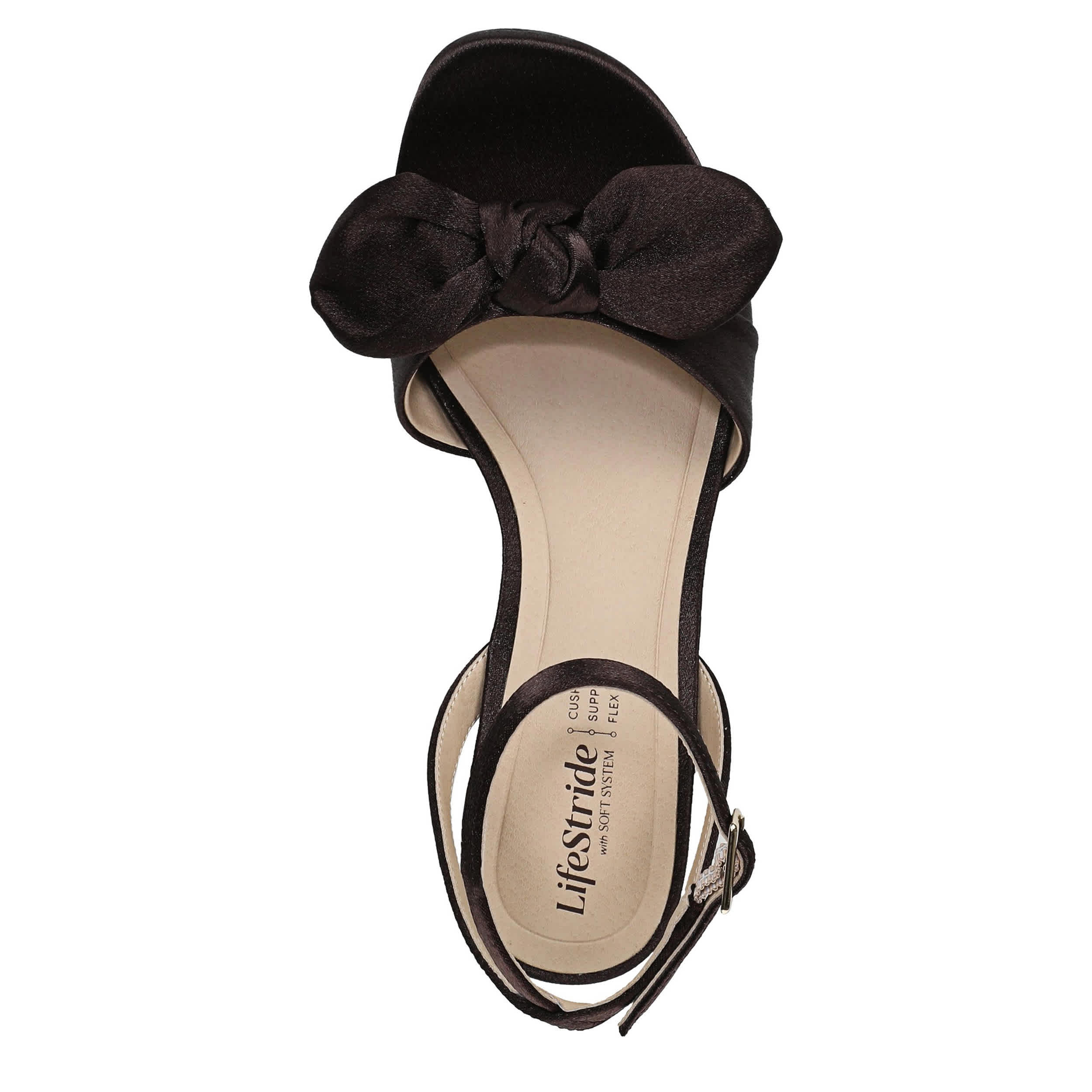 LIFESTRIDE-WOMENS NOLA DRESS SANDAL-BROWN & 