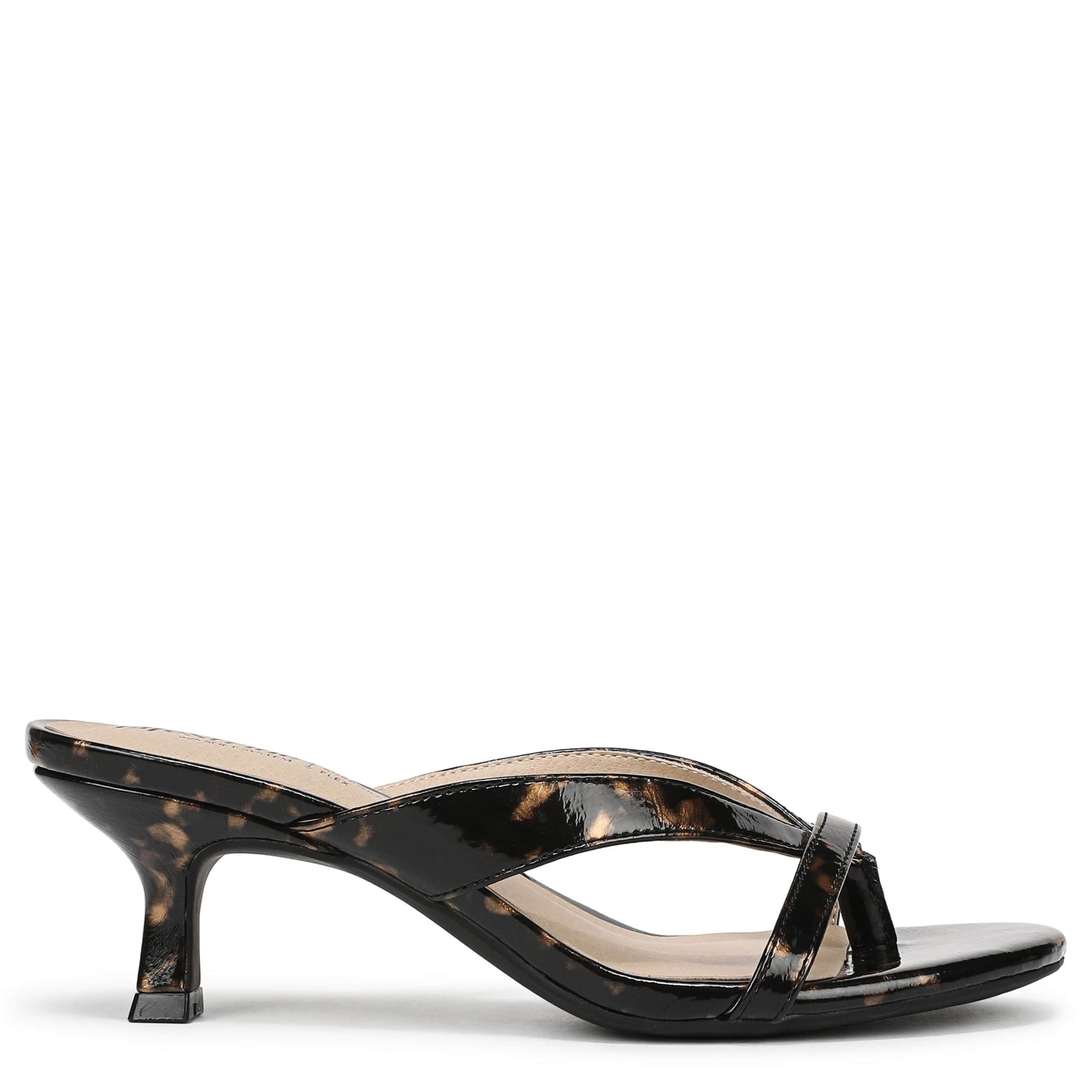 LIFESTRIDE-WOMENS NAVINE DRESS SANDAL-BLACK & 