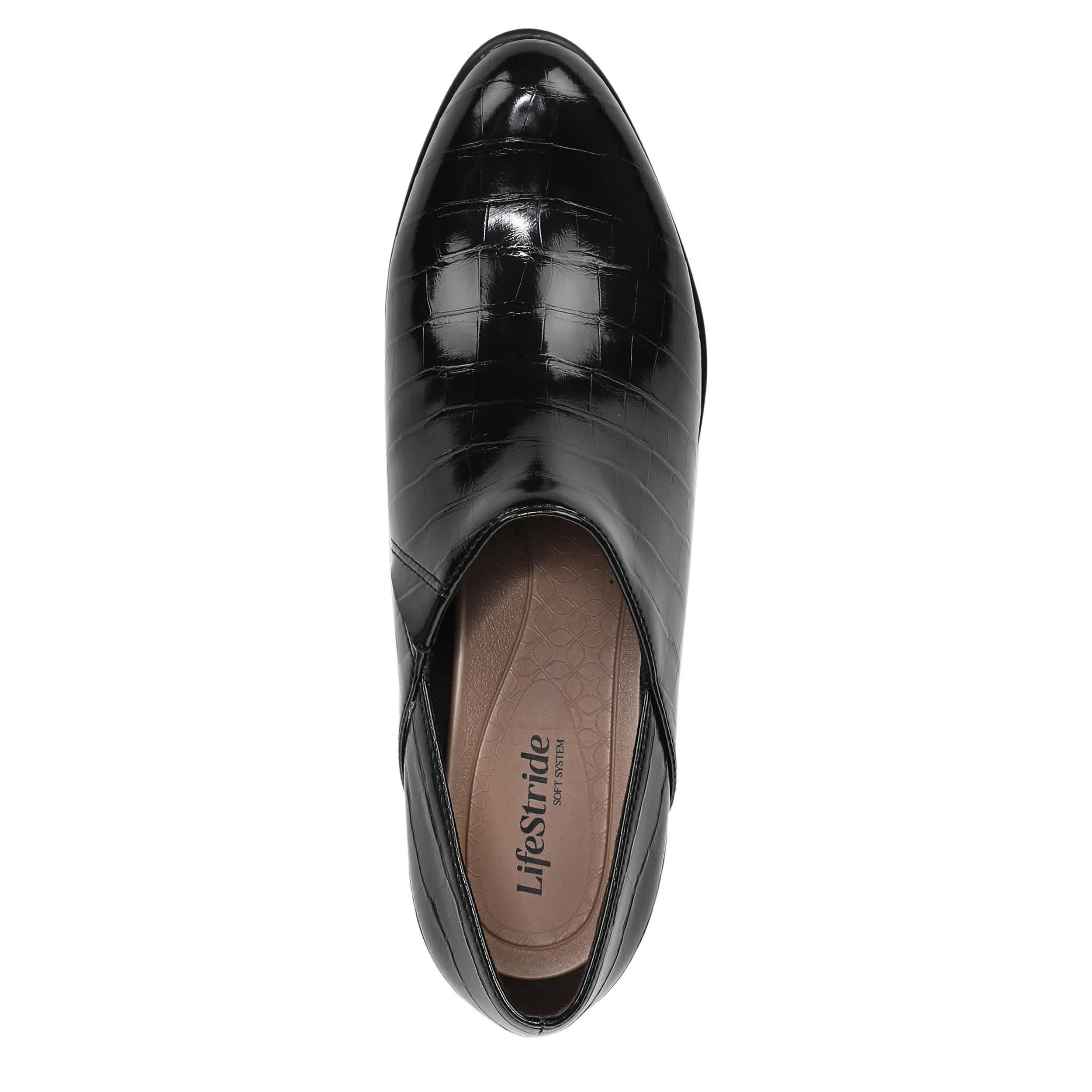 LIFESTRIDE-WOMENS ELEGANT DRESS BOOTIE-BLACK & 