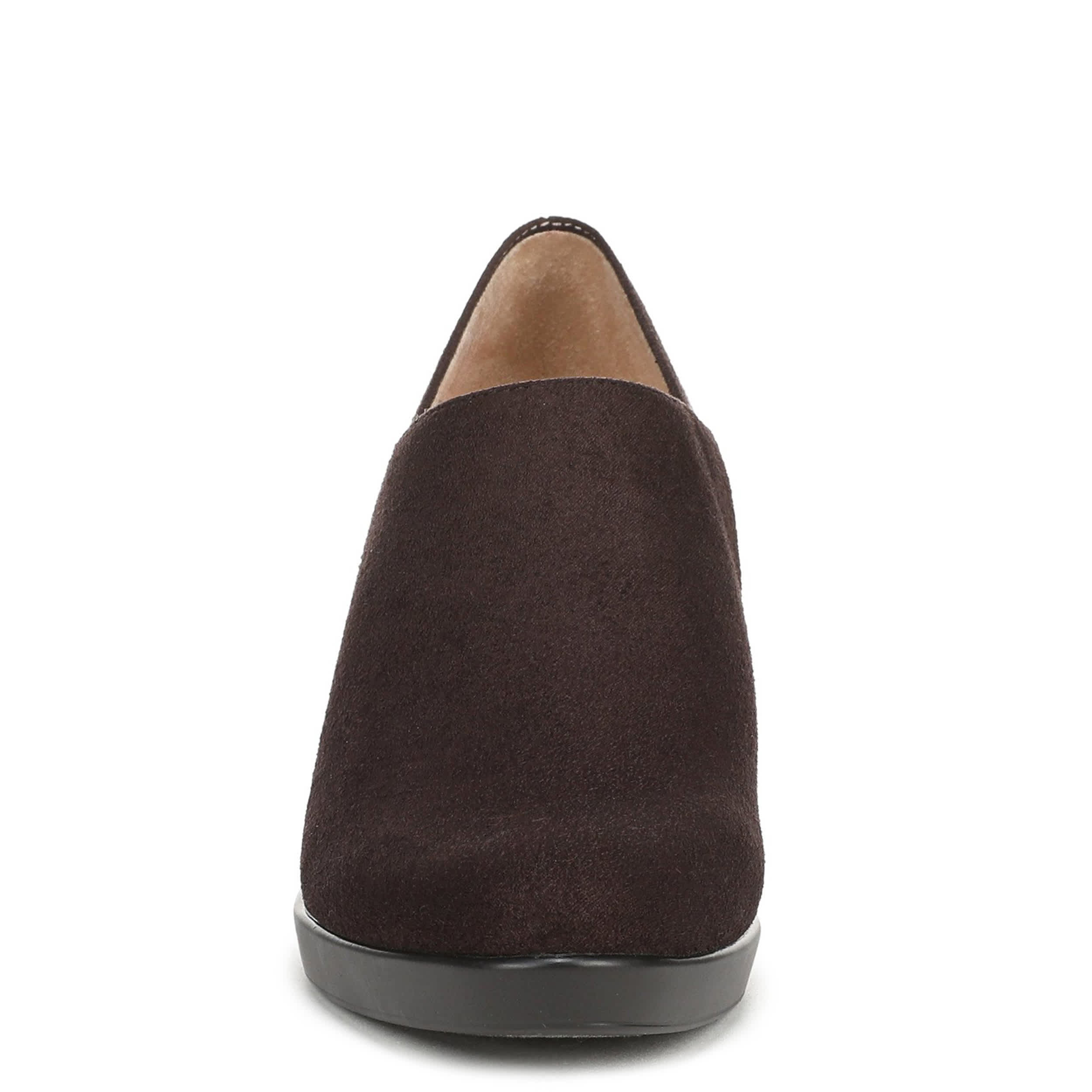 LIFESTRIDE-WOMENS ELEGANT DRESS BOOTIE-DARK BROWN & 