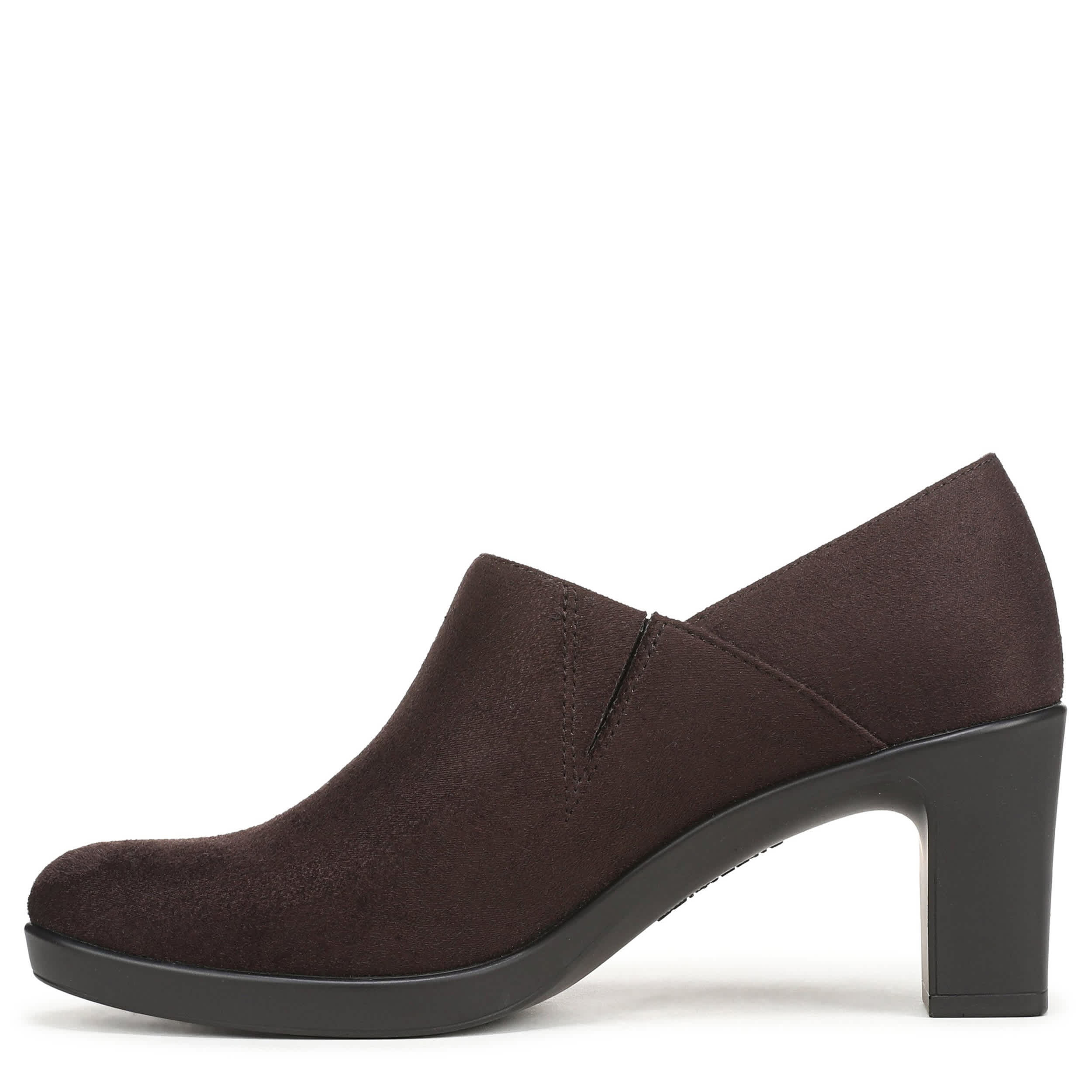LIFESTRIDE-WOMENS ELEGANT DRESS BOOTIE-DARK BROWN & 