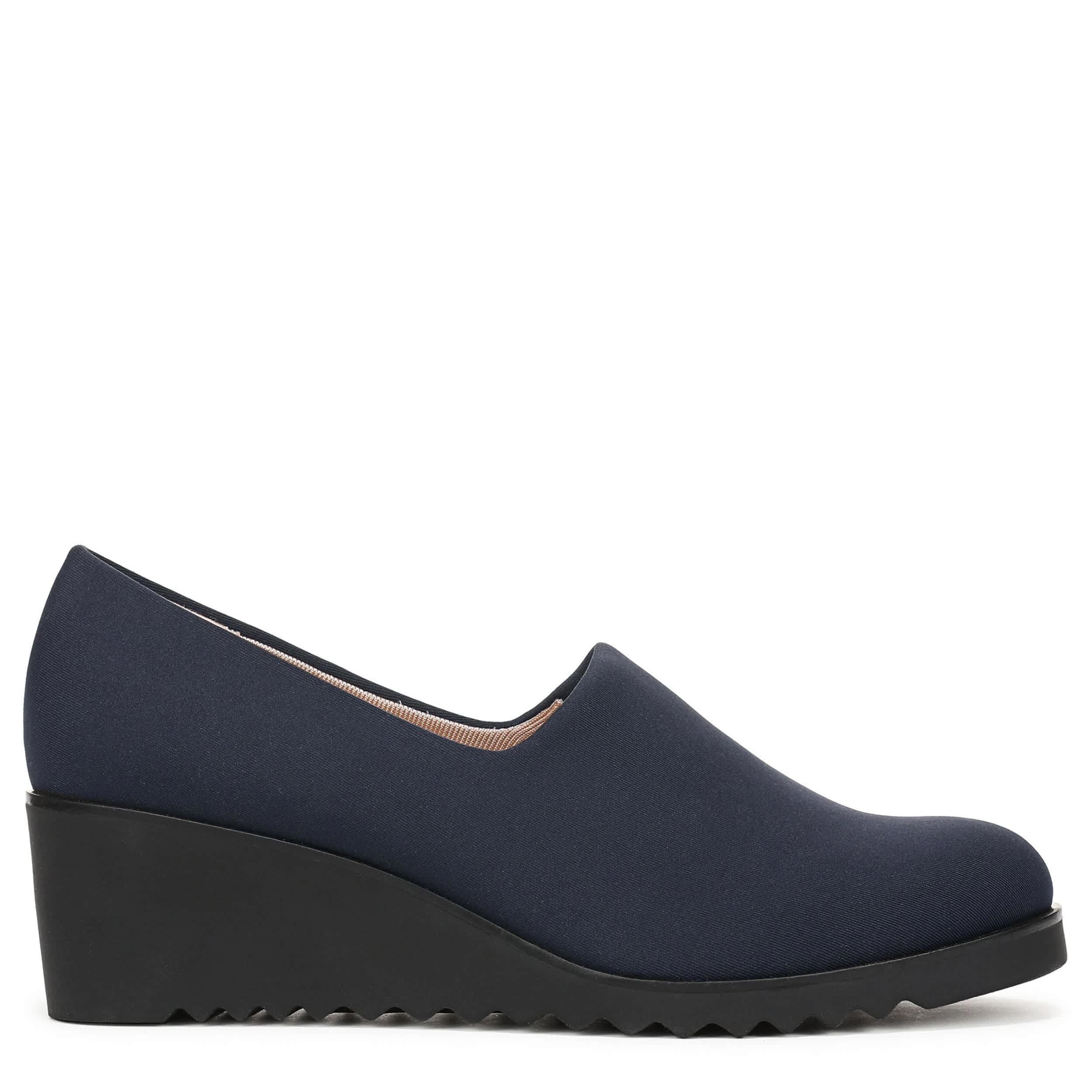 LIFESTRIDE-WOMENS ZIVA WEDGE-NAVY & 