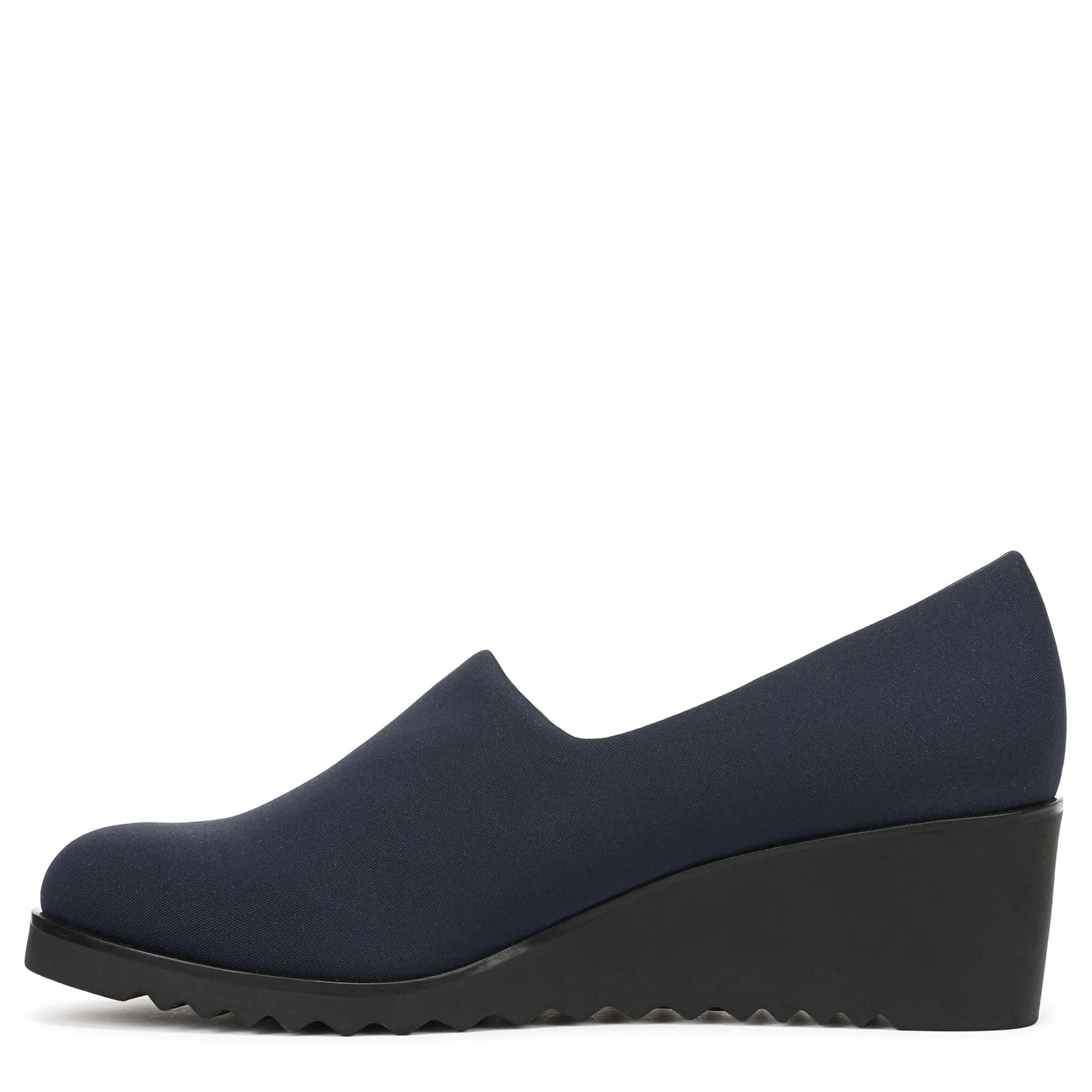 LIFESTRIDE-WOMENS ZIVA WEDGE-NAVY & 