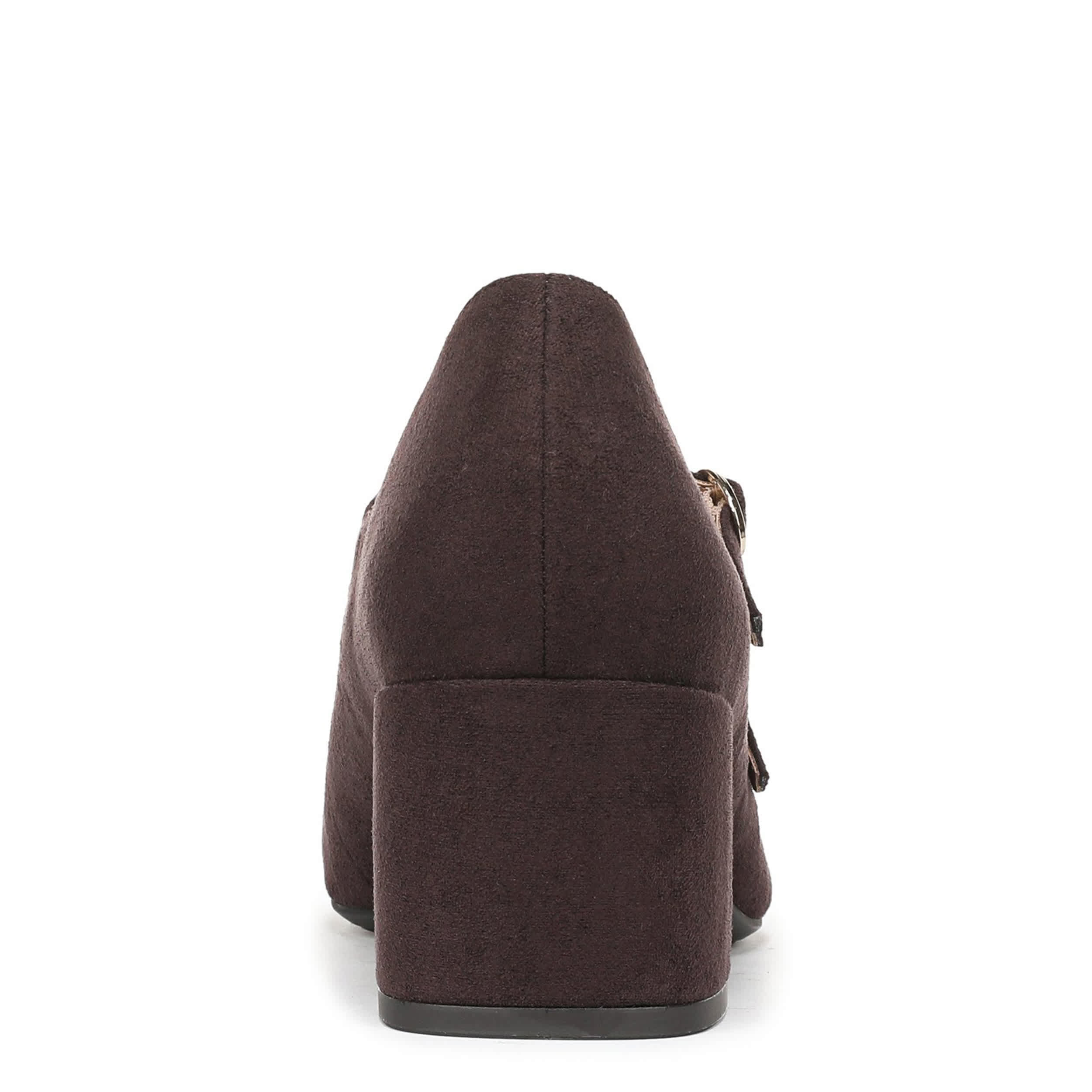 LIFESTRIDE-WOMENS CLAUDETTE PUMP-DARK BROWN & 