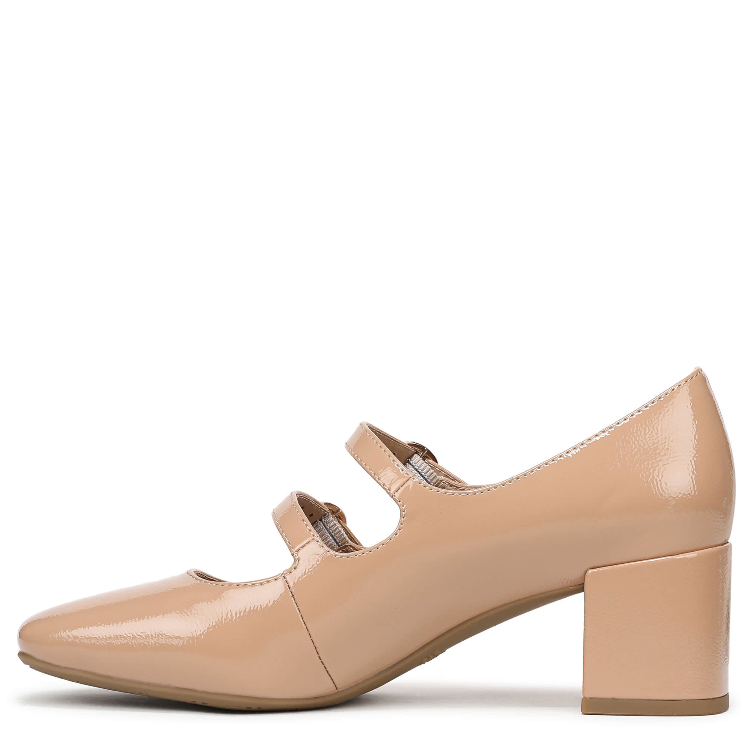 LIFESTRIDE-WOMENS CLAUDETTE PUMP-TAN & 