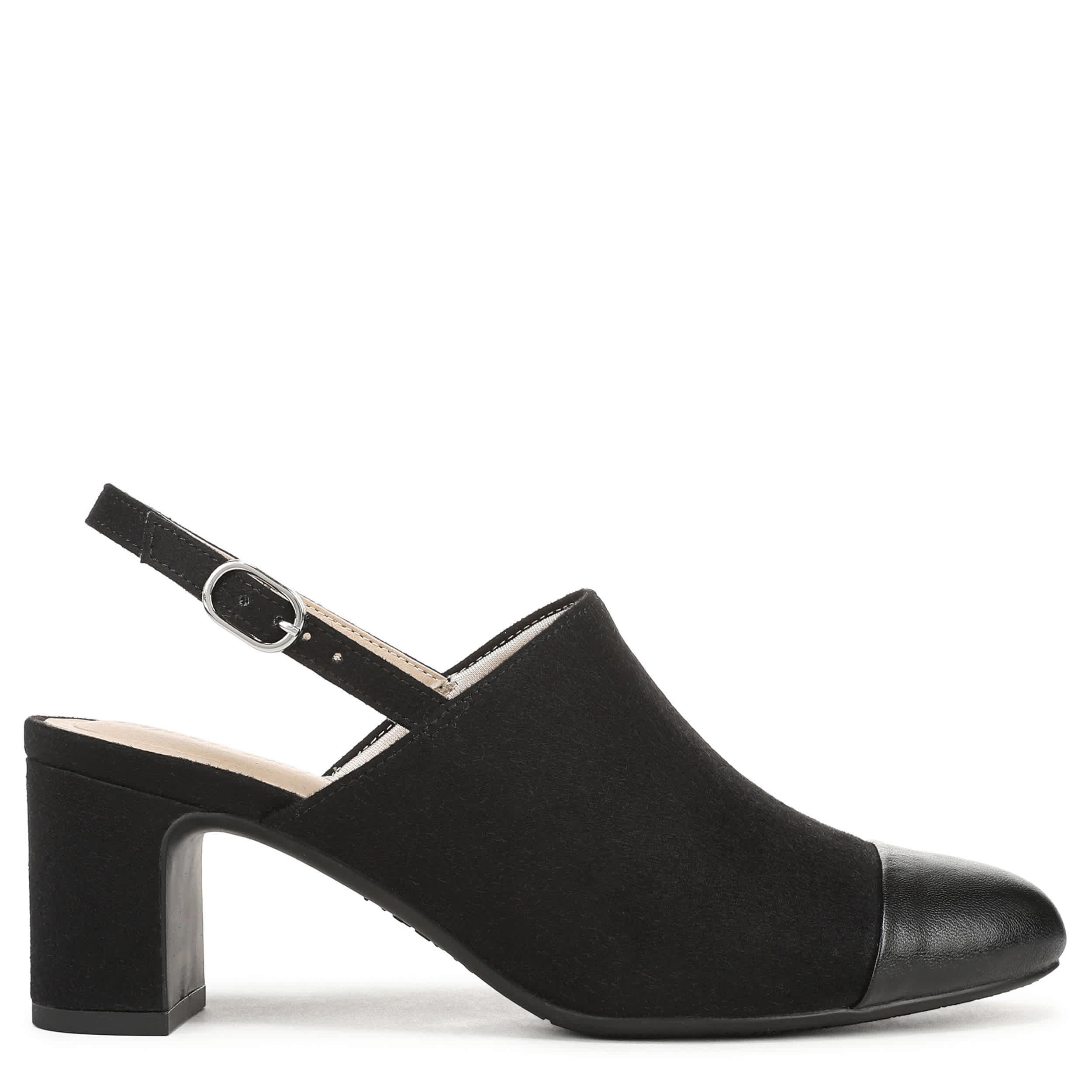 LIFESTRIDE-WOMENS TESSA PUMP-BLACK & 
