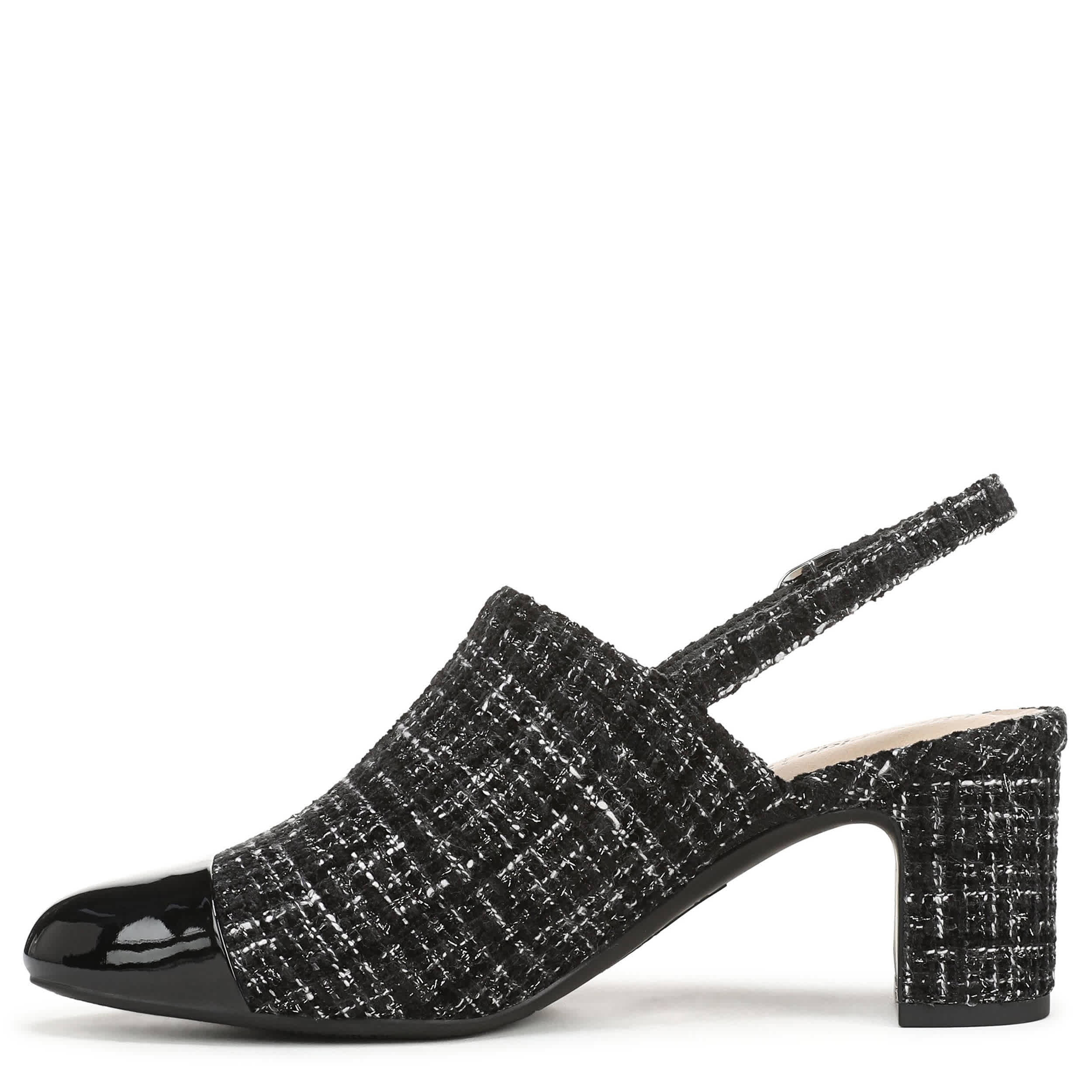LIFESTRIDE-WOMENS TESSA PUMP-BLACK & MULTICOLOR