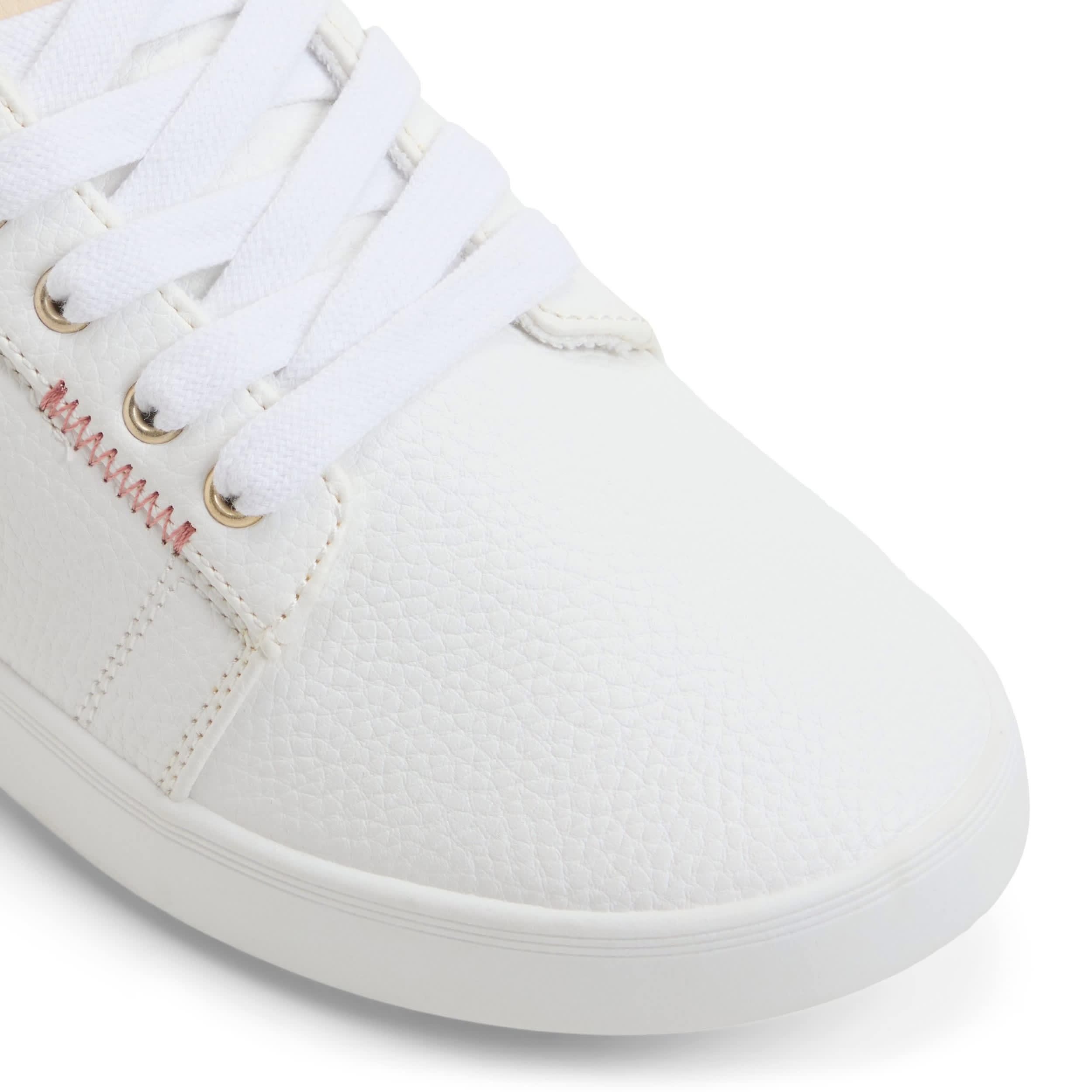 ROXY-WOMENS MAUKA LX SLIP ON SNEAKER-WHITE & 