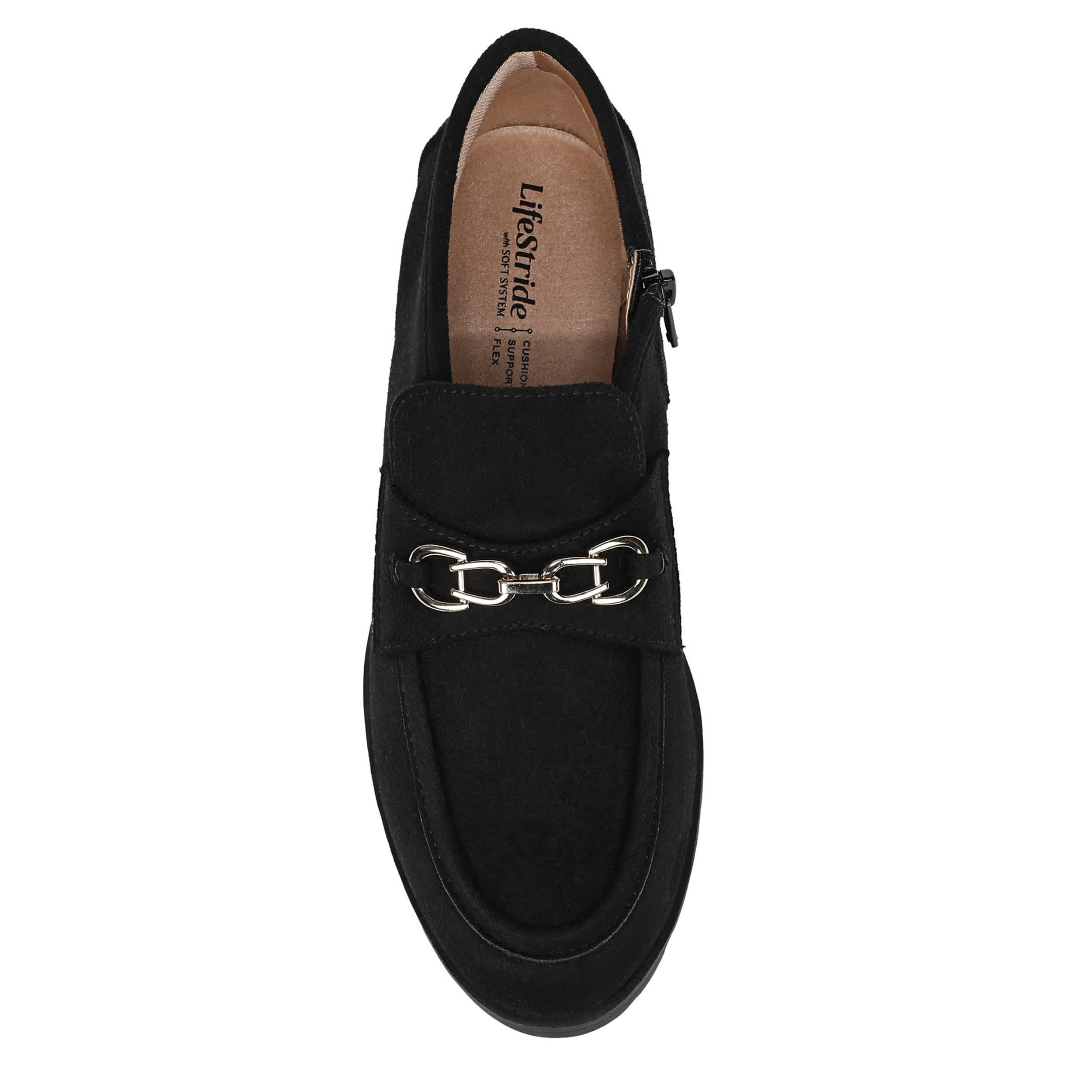 LIFESTRIDE-WOMENS LEILA BOOTIE-BLACK & 