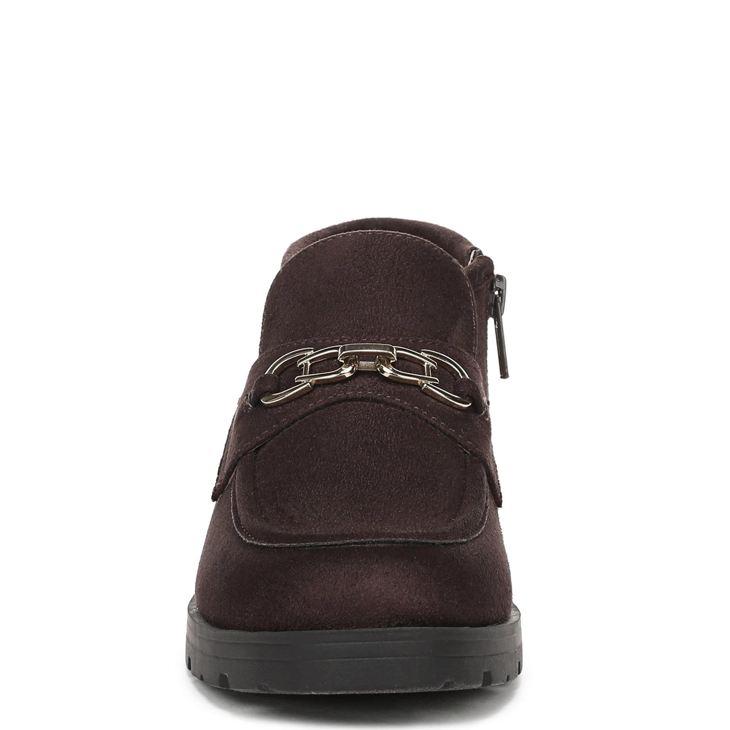 LIFESTRIDE-WOMENS LEILA BOOTIE-DARK BROWN & 