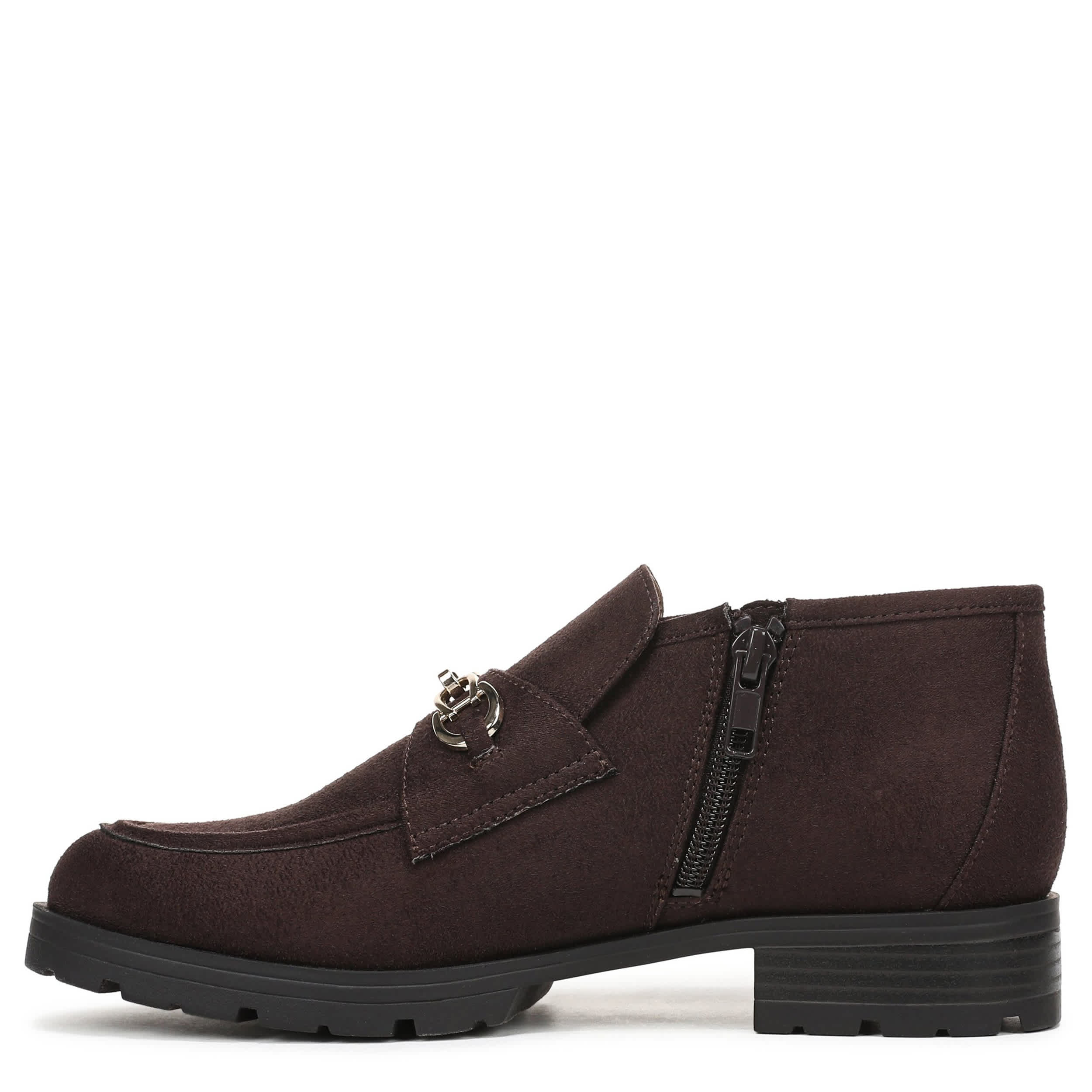 LIFESTRIDE-WOMENS LEILA BOOTIE-DARK BROWN & 