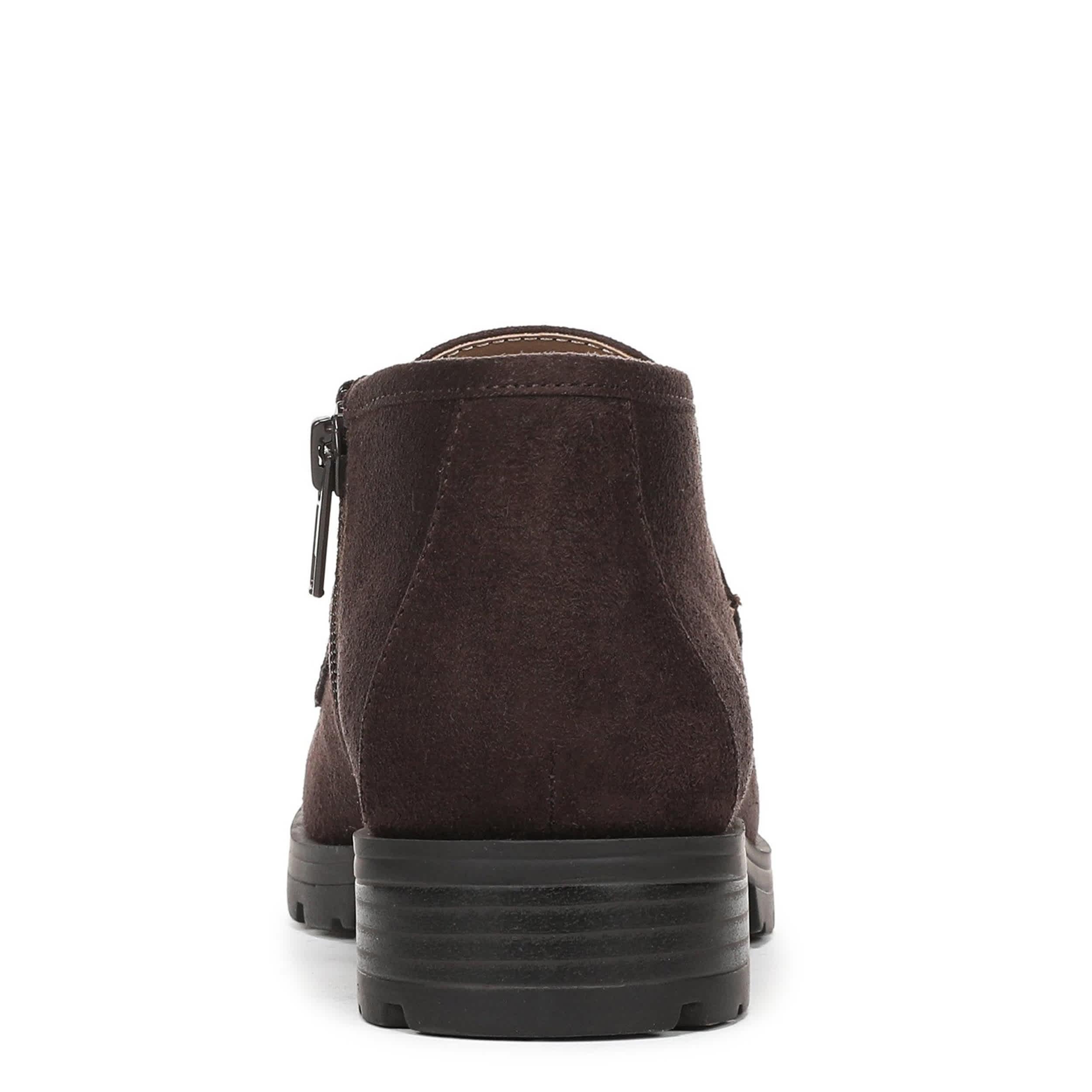 LIFESTRIDE-WOMENS LEILA BOOTIE-DARK BROWN & 