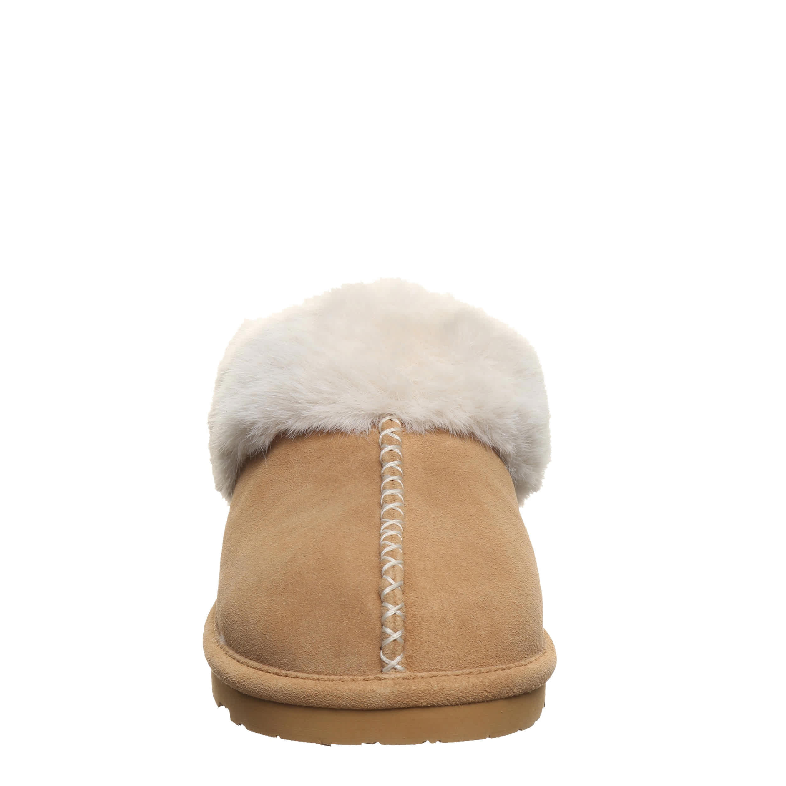 BEARPAW-WOMENS BELLA SLIPPER-COFFEE & 