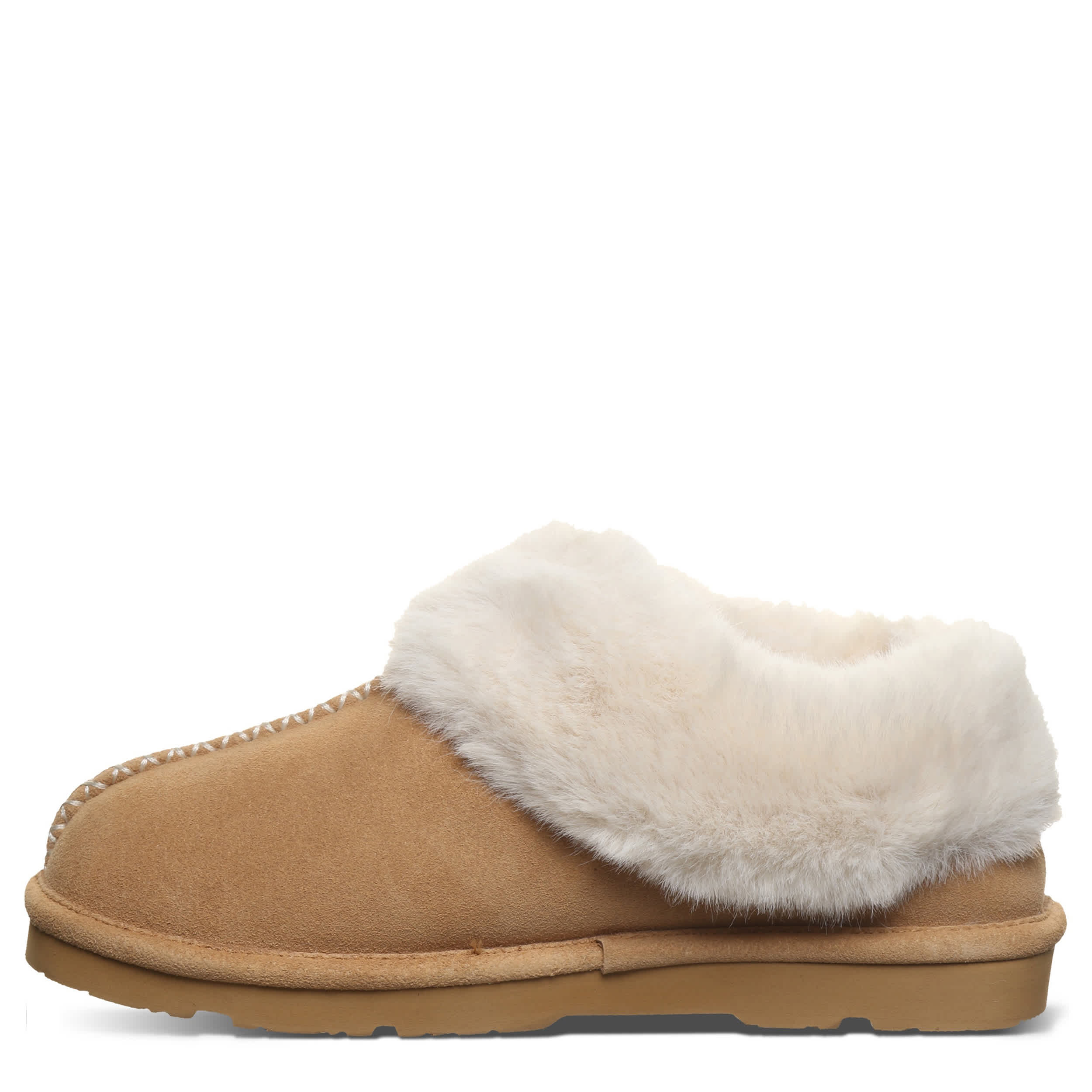 BEARPAW-WOMENS BELLA SLIPPER-COFFEE & 