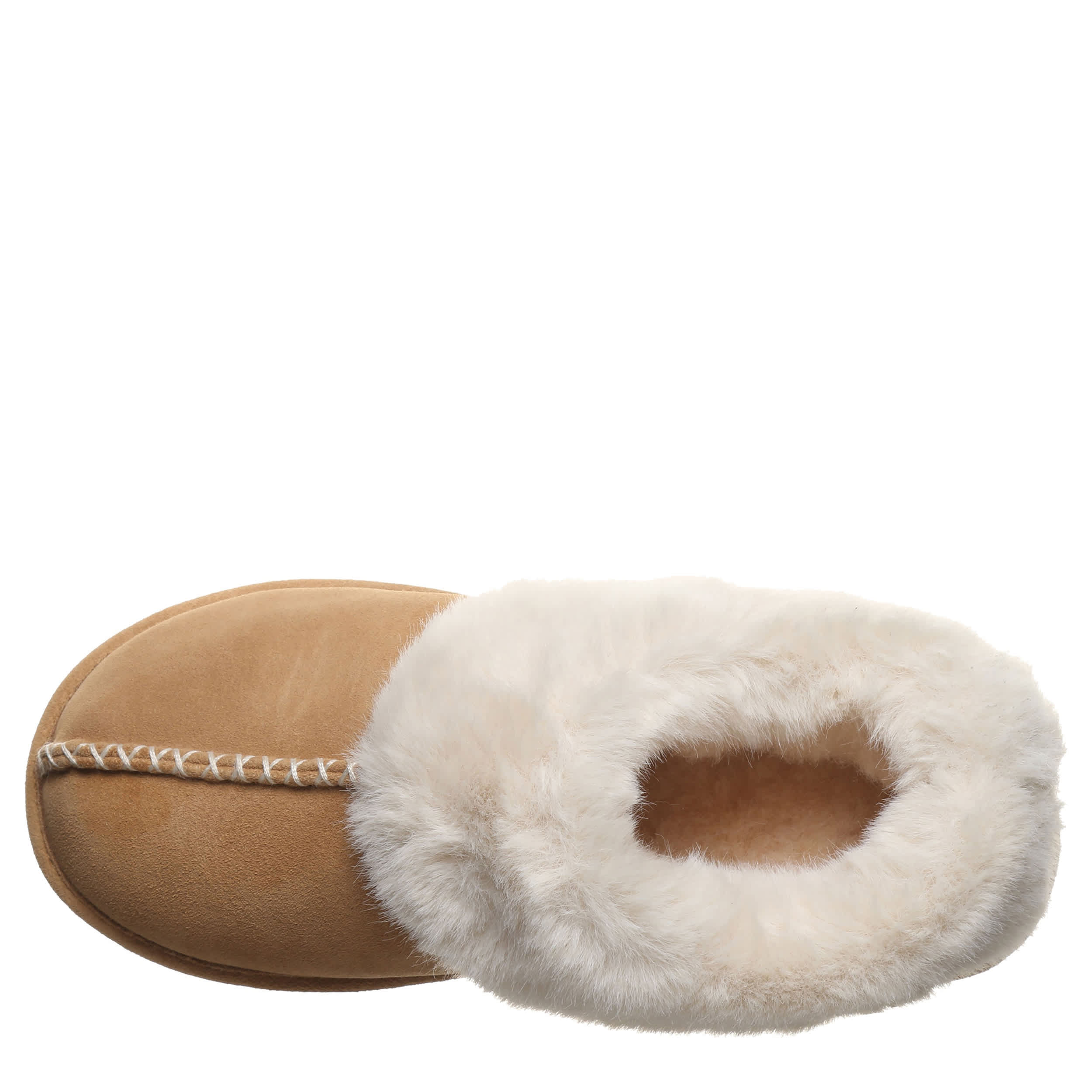 BEARPAW-WOMENS BELLA SLIPPER-COFFEE & 